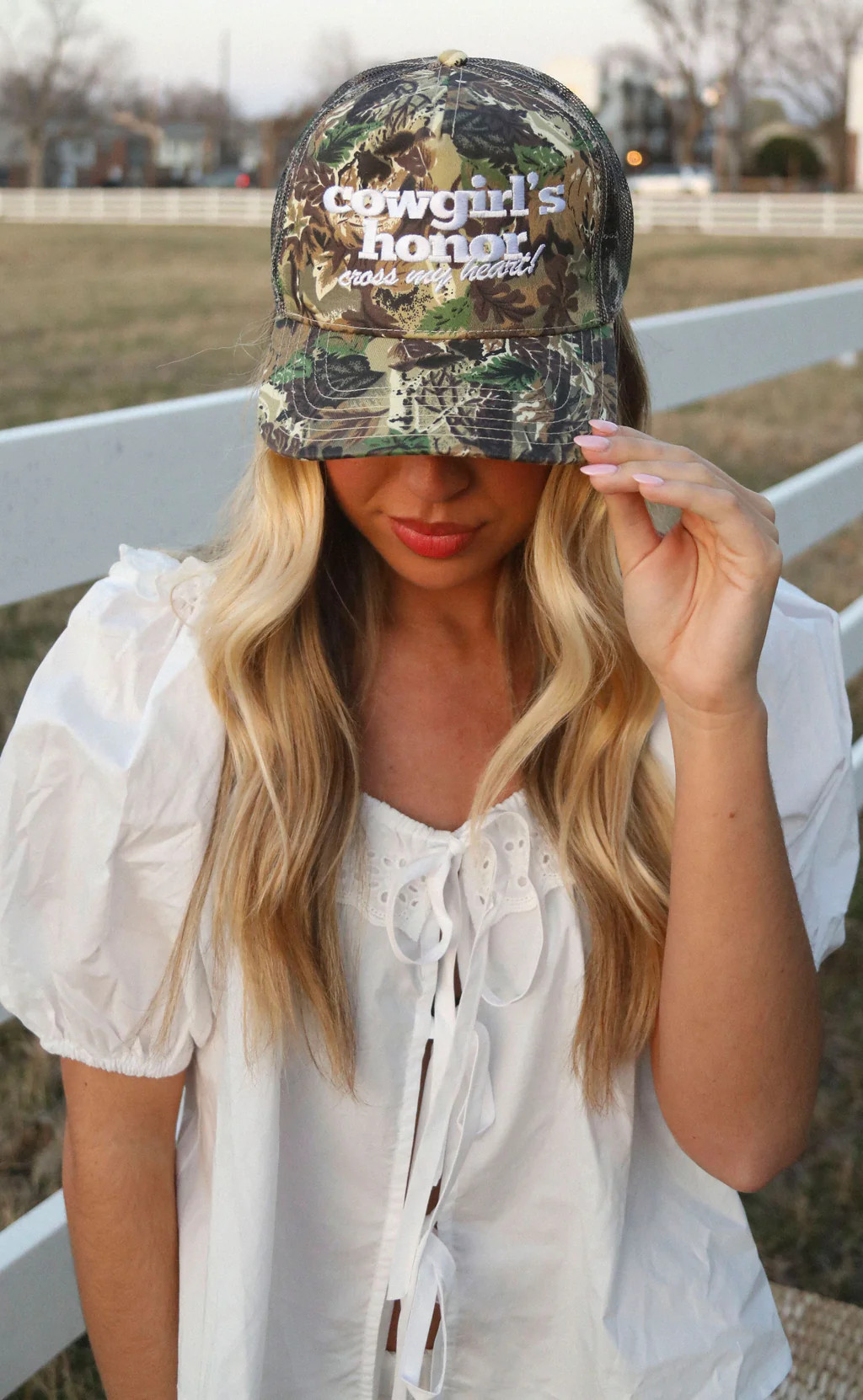 charlie southern: cowgirls honor trucker hat | RIFFRAFF