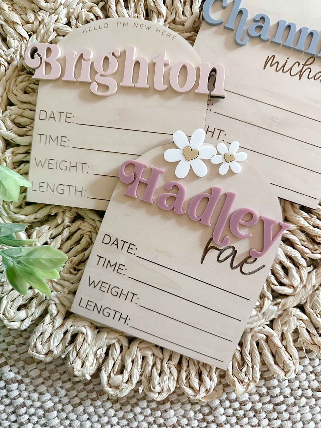 Baby Birth Stats Board, Baby Name Announcement, Birth Announcement, Name Sign, Baby Name Sign | Etsy (US)