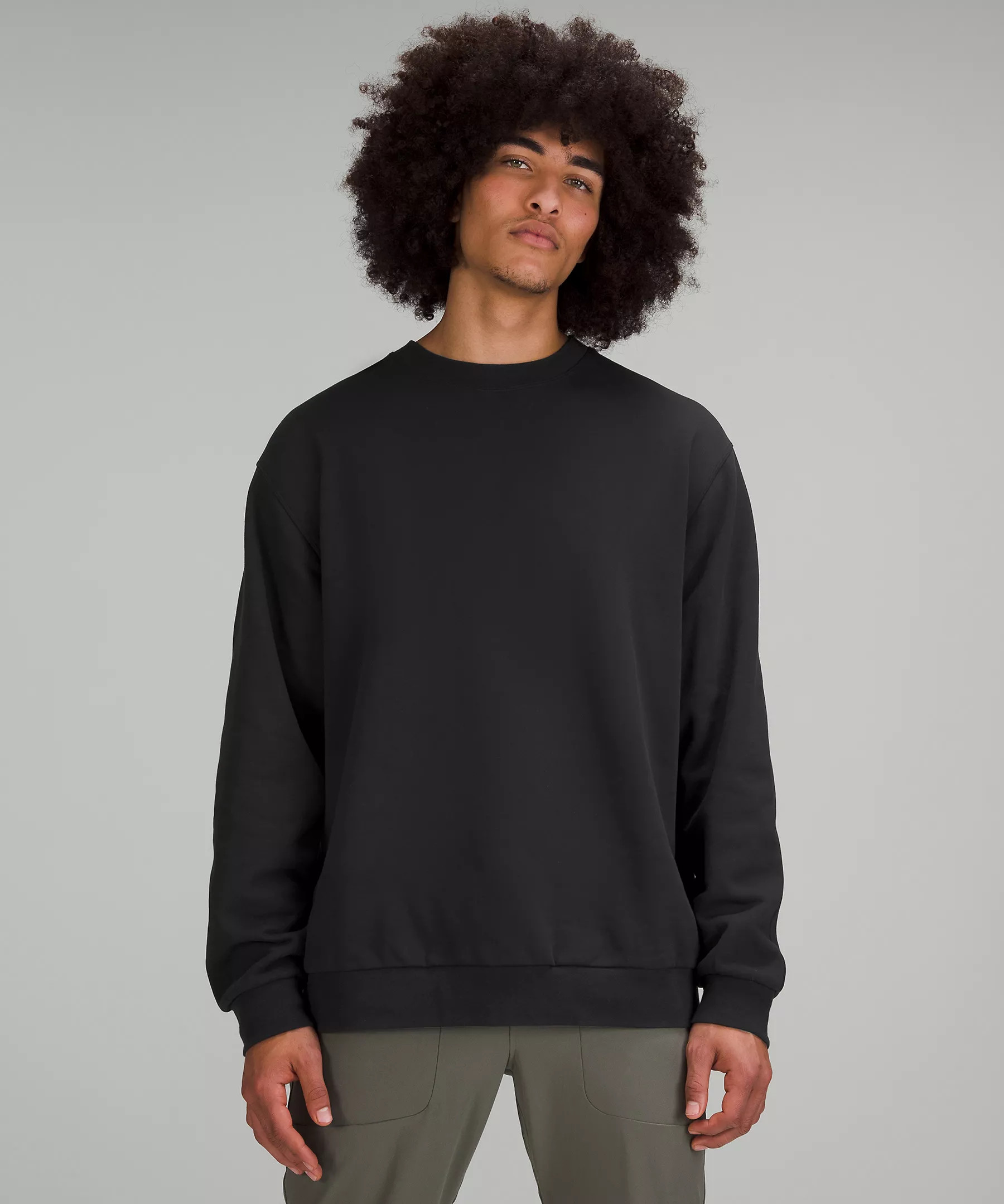 French Terry Oversized Long-Sleeve Crew | Lululemon (US)