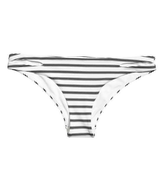 H&M - Bikini Bottoms - Black/white striped - Women | H&M (US)