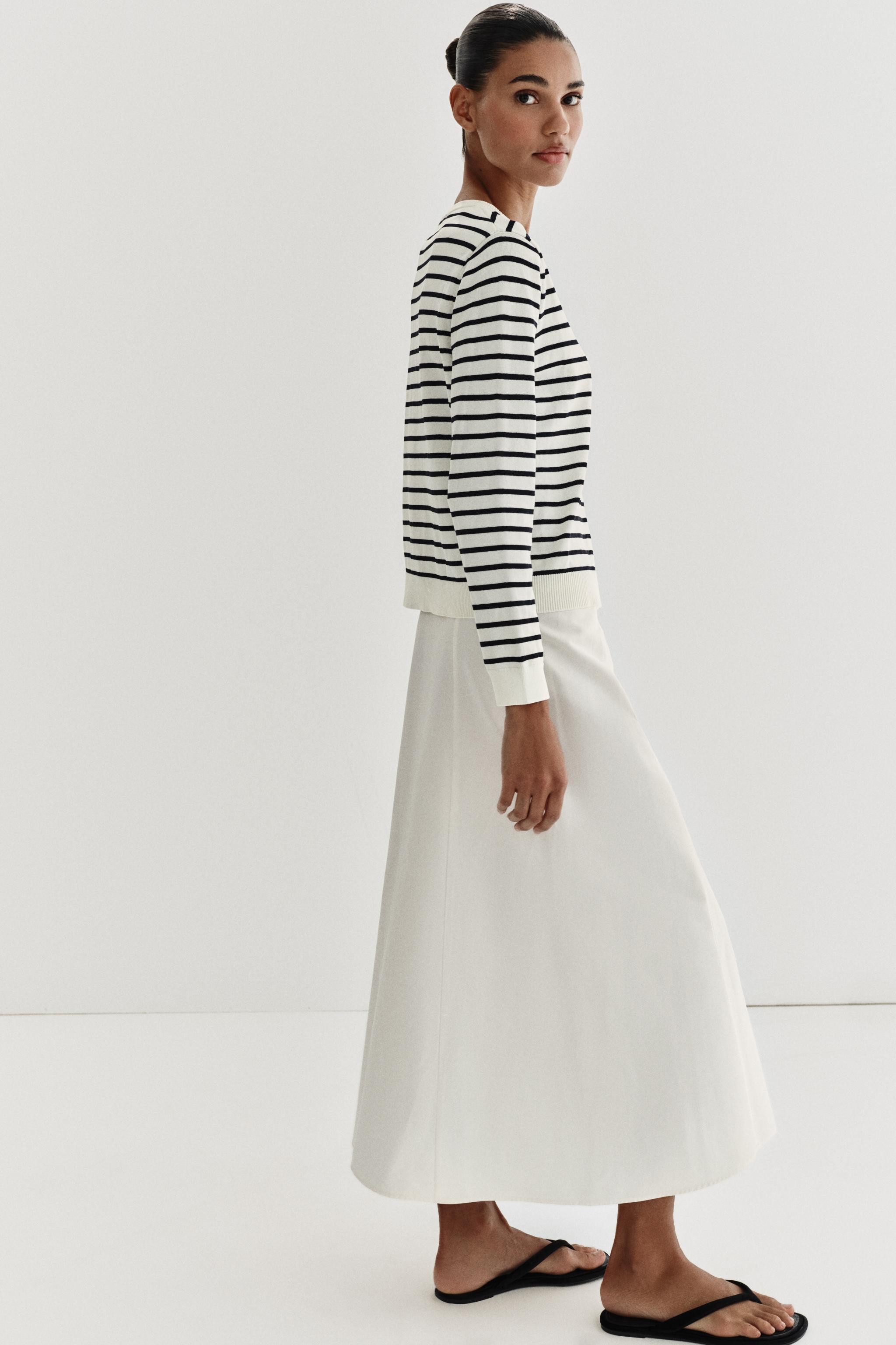 STRIPED KNIT CARDIGAN | Zara UK