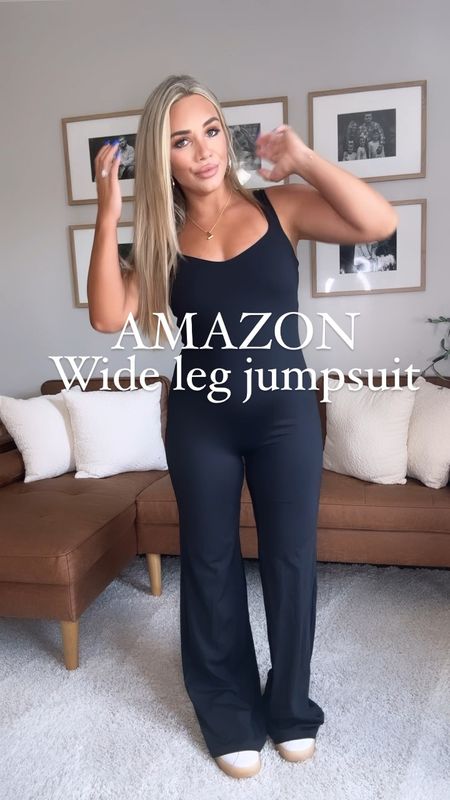 These amazon jumpsuits feel as good as they look! I’m in a medium bc I’m 18 weeks pregnant but i recommend ordering your true size. I’m 5’2” 

#LTKFindsUnder50 #LTKBump #LTKStyleTip
