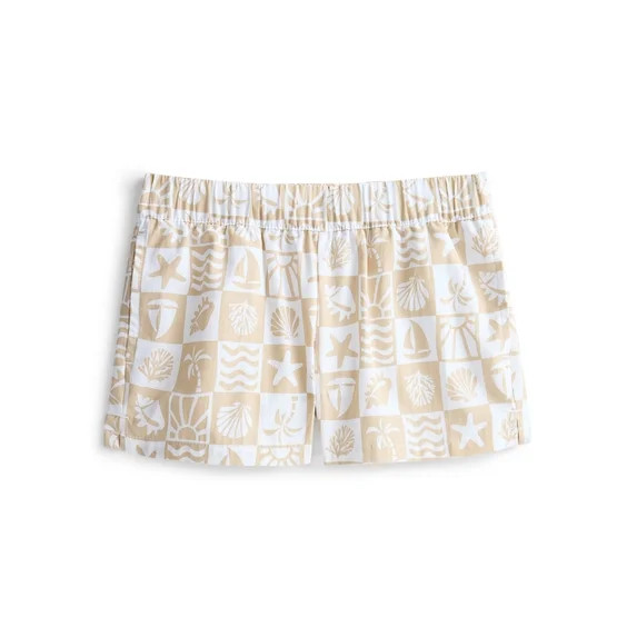 Wonder Nation Girls Woven Fashion Shorts, Sizes 4-18 | Walmart (US)