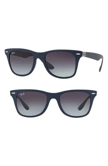 Men's Ray-Ban Wayfarer Liteforce 52Mm Sunglasses - Blue Grey | Nordstrom