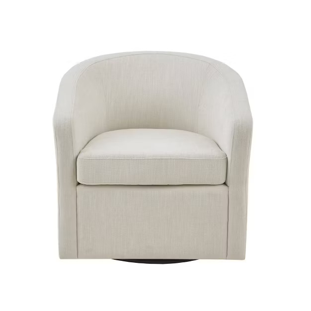 Amber Swivel Chair Ivory - Martha Stewart | Target