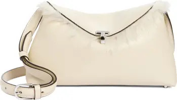 T-Lock Genuine Shearling Clutch | Nordstrom