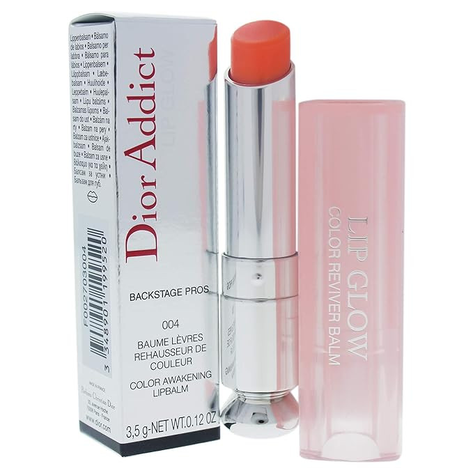Dior Christian Dior Addict Glow Color Awakening Lip Balm SPF 10, No. 004 Coral, 0.12 Ounce | Amazon (US)