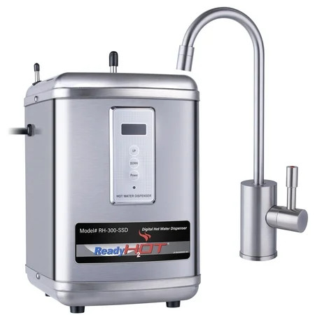 Ready Hot 41-RH-300-F570-BN Digital Kitchen Hot Water Dispenser with Brushed Nickel Single Handle Fa | Walmart (US)