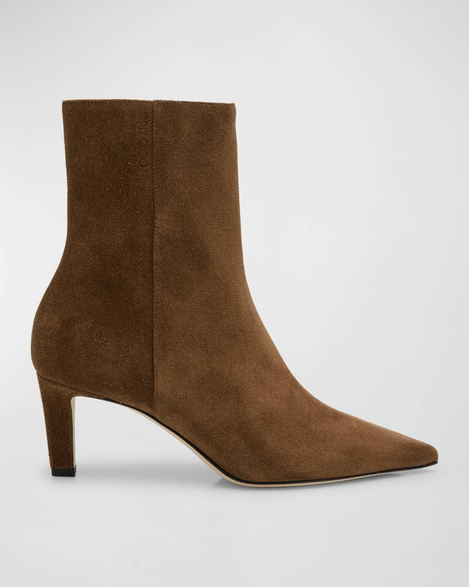 Alizze Suede Ankle Booties | Neiman Marcus