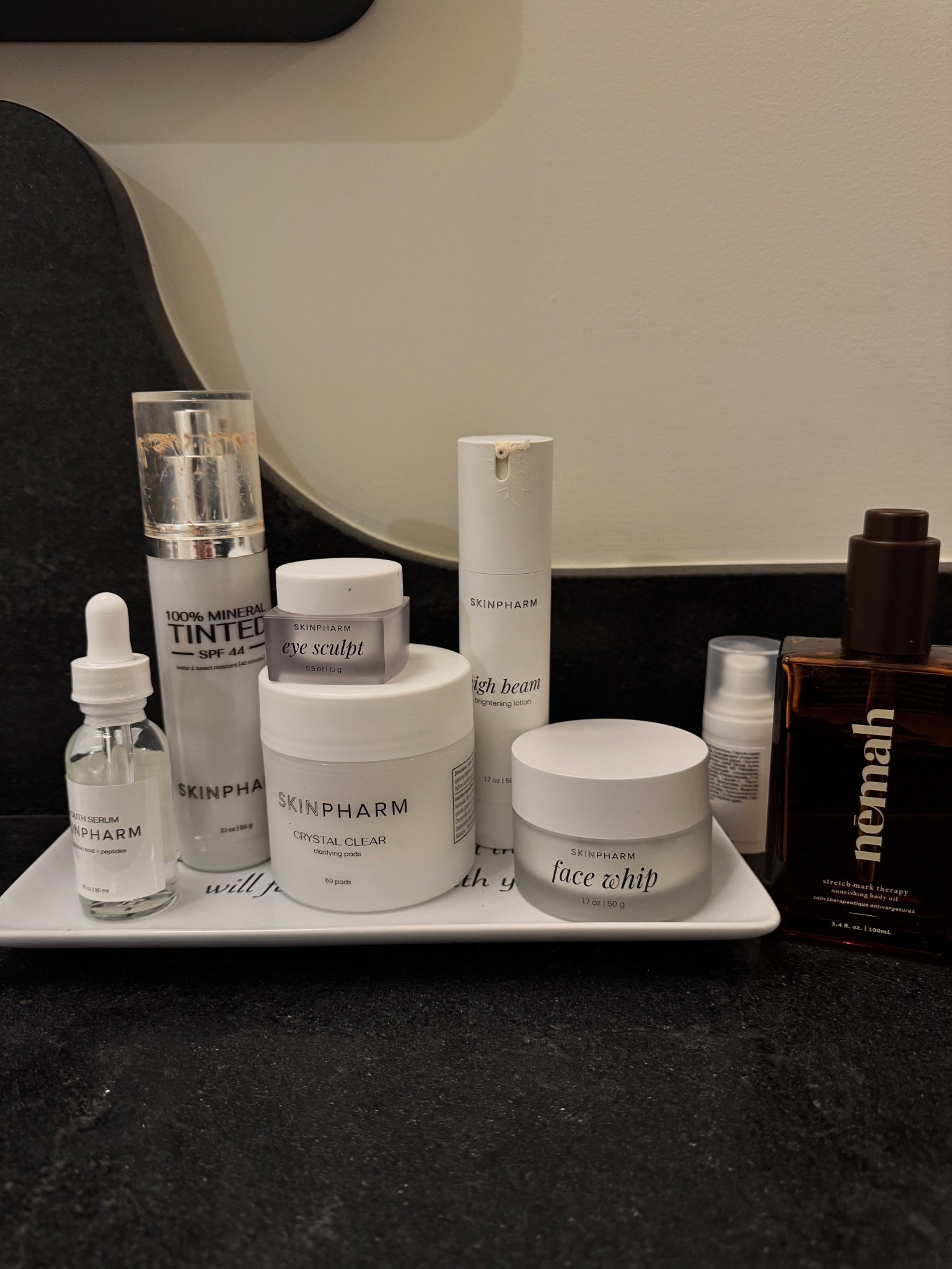 My current skincare lineup!

- cleanser, eye sculpt, youth serum, moisturizer, tinted SPF 

 #LTKselfcare #LTKBeauty #LTKmorningroutine