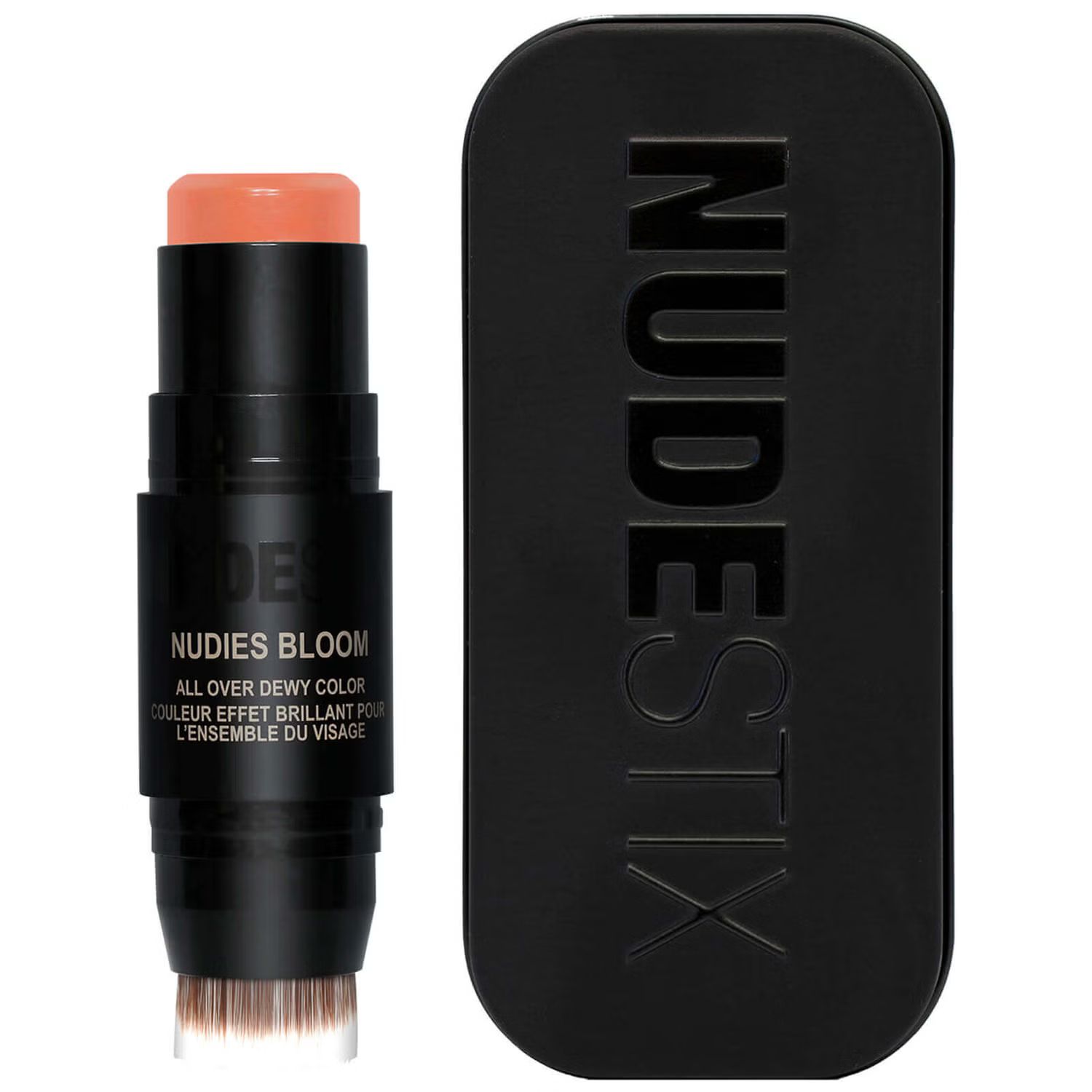 Create a dewy, radiant flush with the NUDESTIX Nudies Bloom blush. This easy to use blush stick a... | Look Fantastic (ROW)