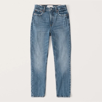 Curve Love High Rise Skinny Jeans | Abercrombie & Fitch (US)