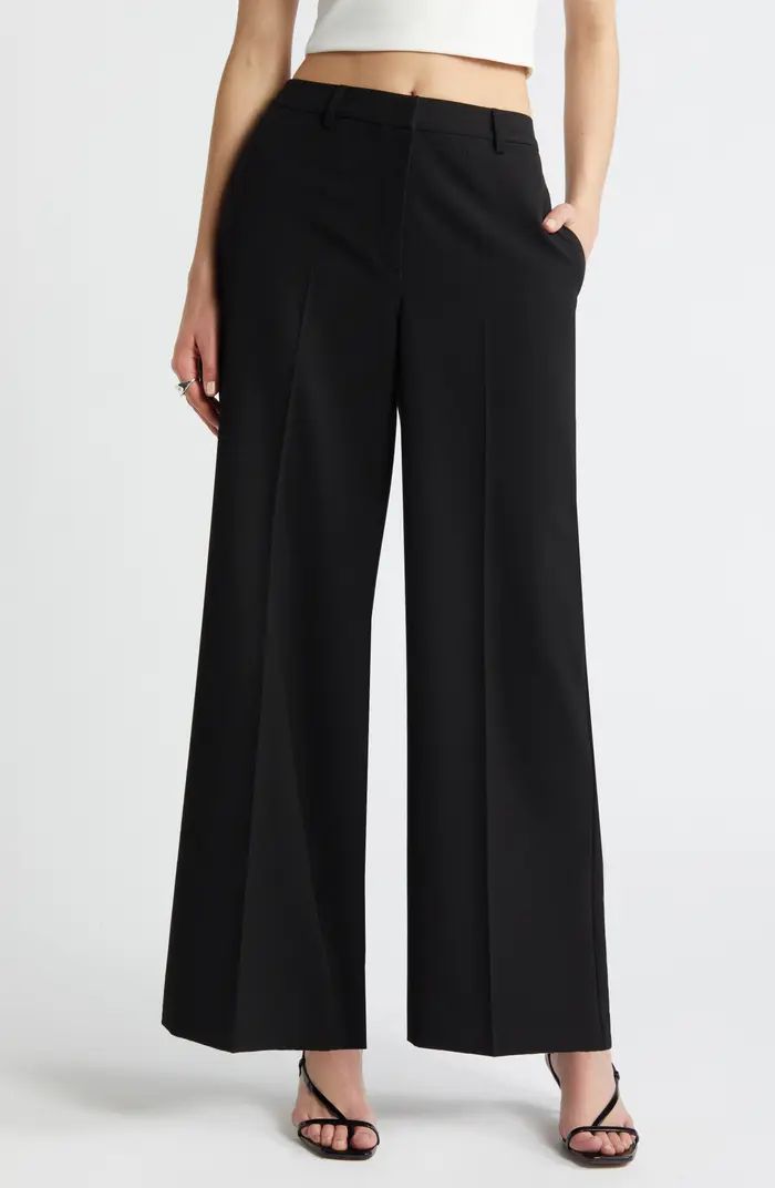 Open Edit Wide Leg Pants | Nordstrom | Nordstrom