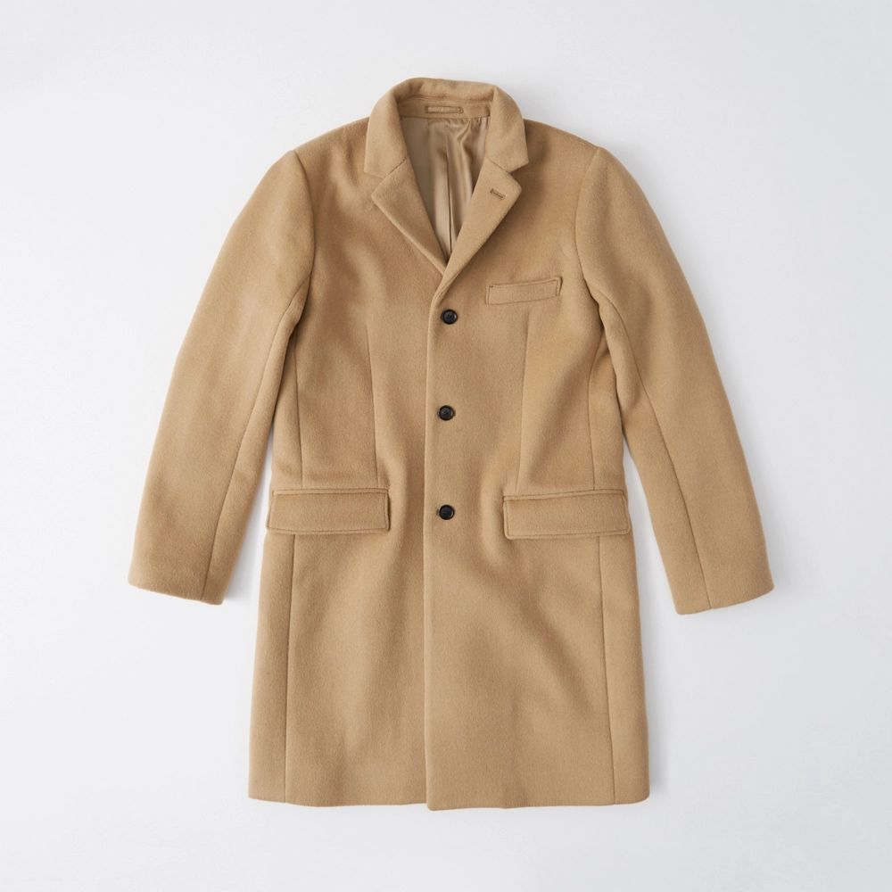 Wool-Blend Coat | Abercrombie & Fitch US & UK