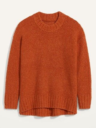 Cozy Oversized Crew-Neck Sweater for Women | Old Navy (US)