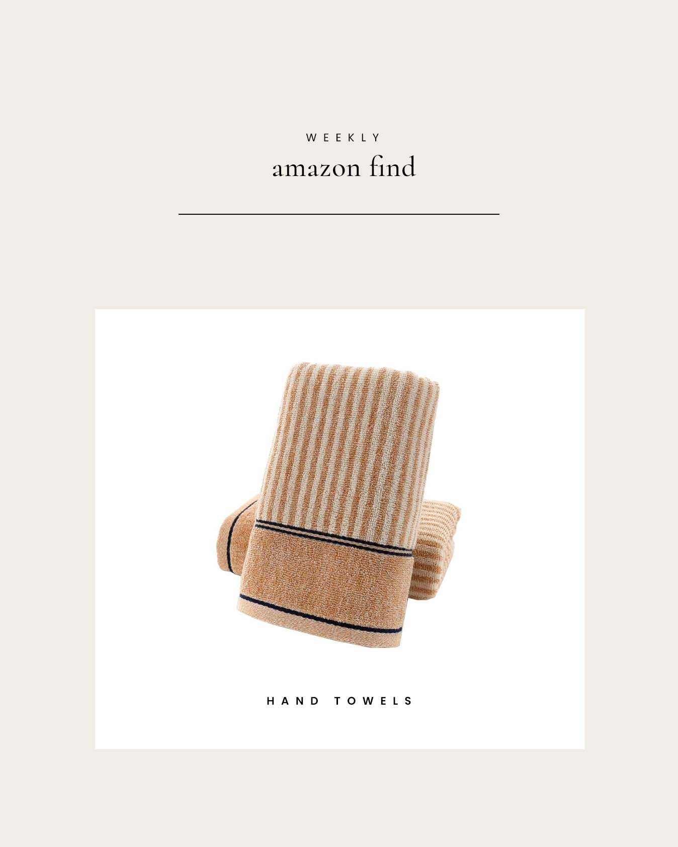 Weekly Amazon Find : Hand Towels

#LTKHome
