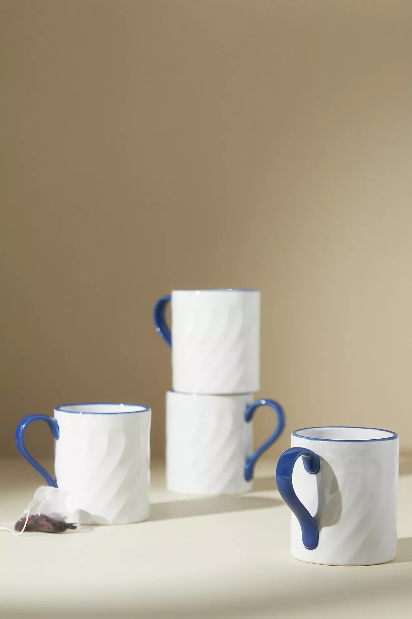 Elton Mugs, Set of 4 | Anthropologie (US)