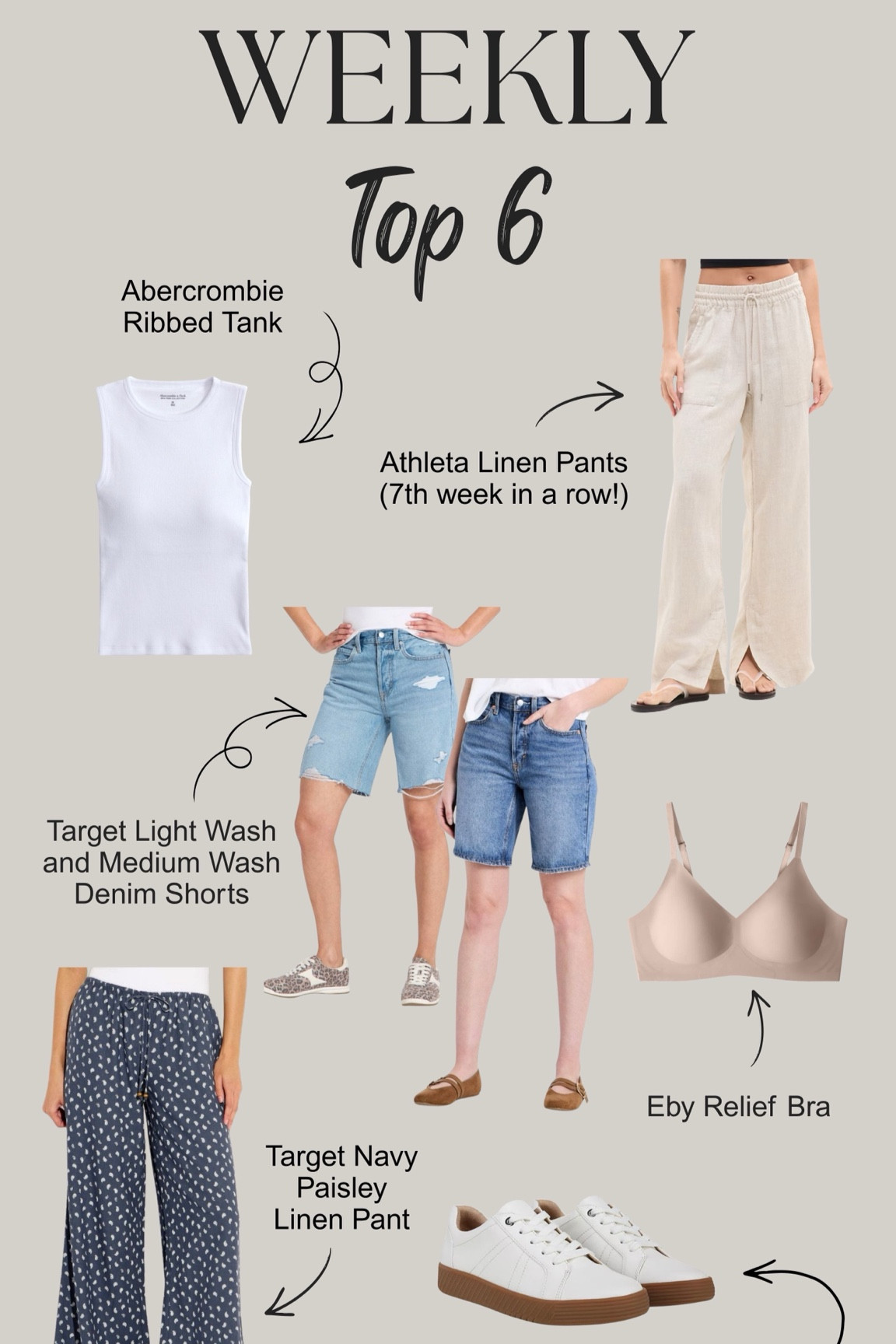 This weeks Top 6!

#LTKgrwm
