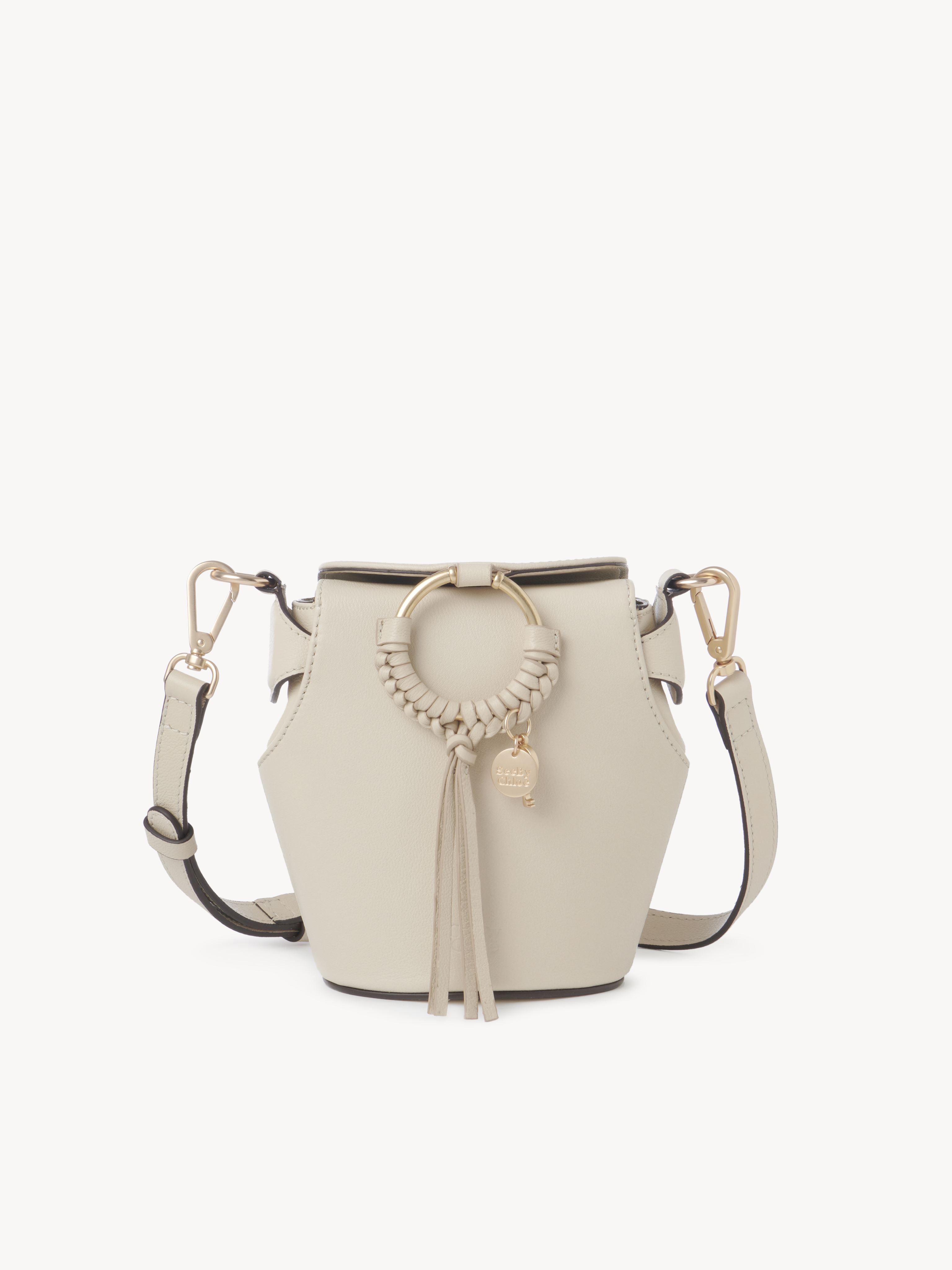 SEE BY CHLOÉ Joan box bag Beige Size OneSize 100% Bovine leather | Chloe US
