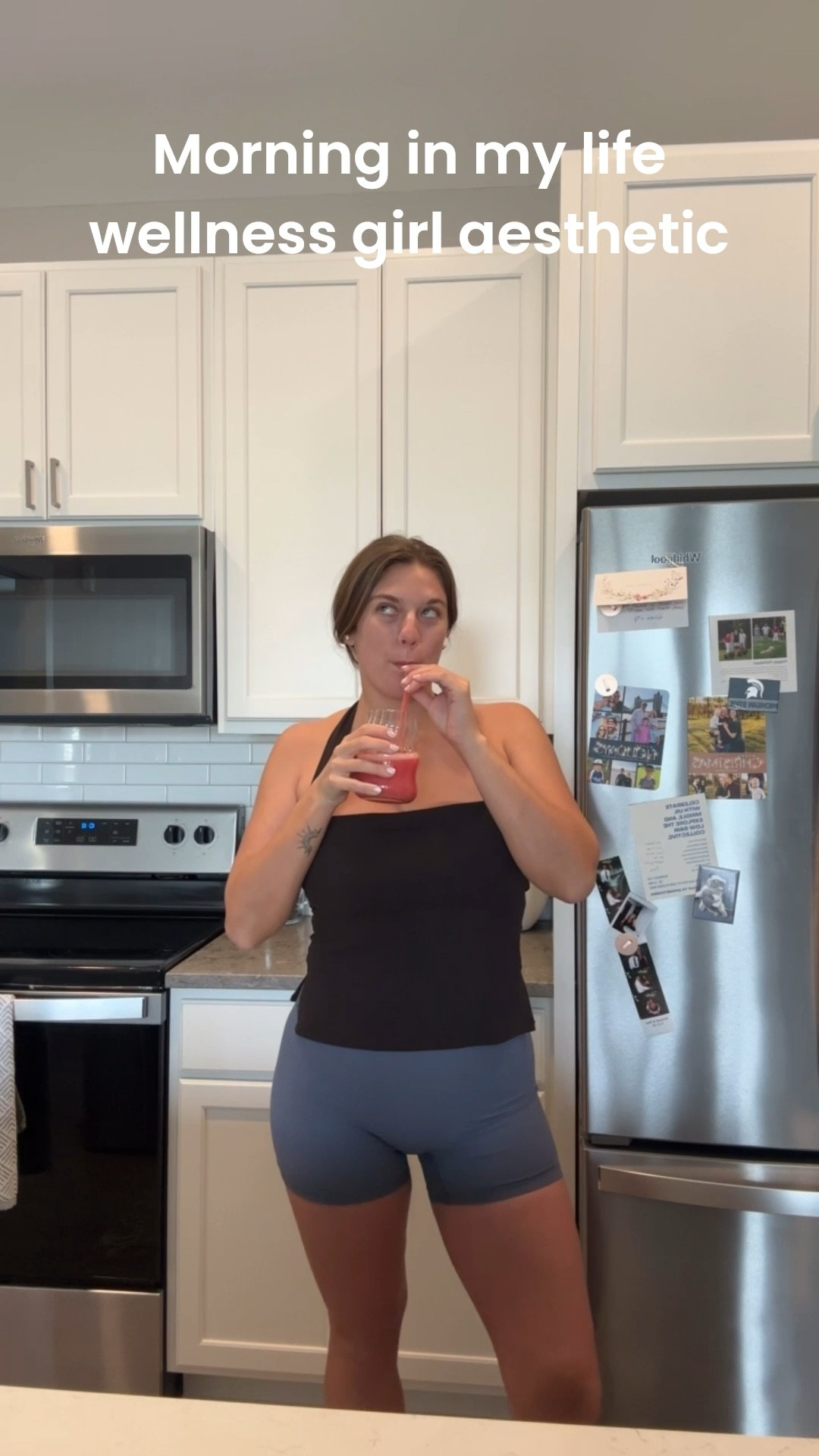 Quick morning routine | wellness girl aesthetic. Preworkout, eye patches, Pilates workout 

#LTKfitnessgoals #LTKmorningroutine