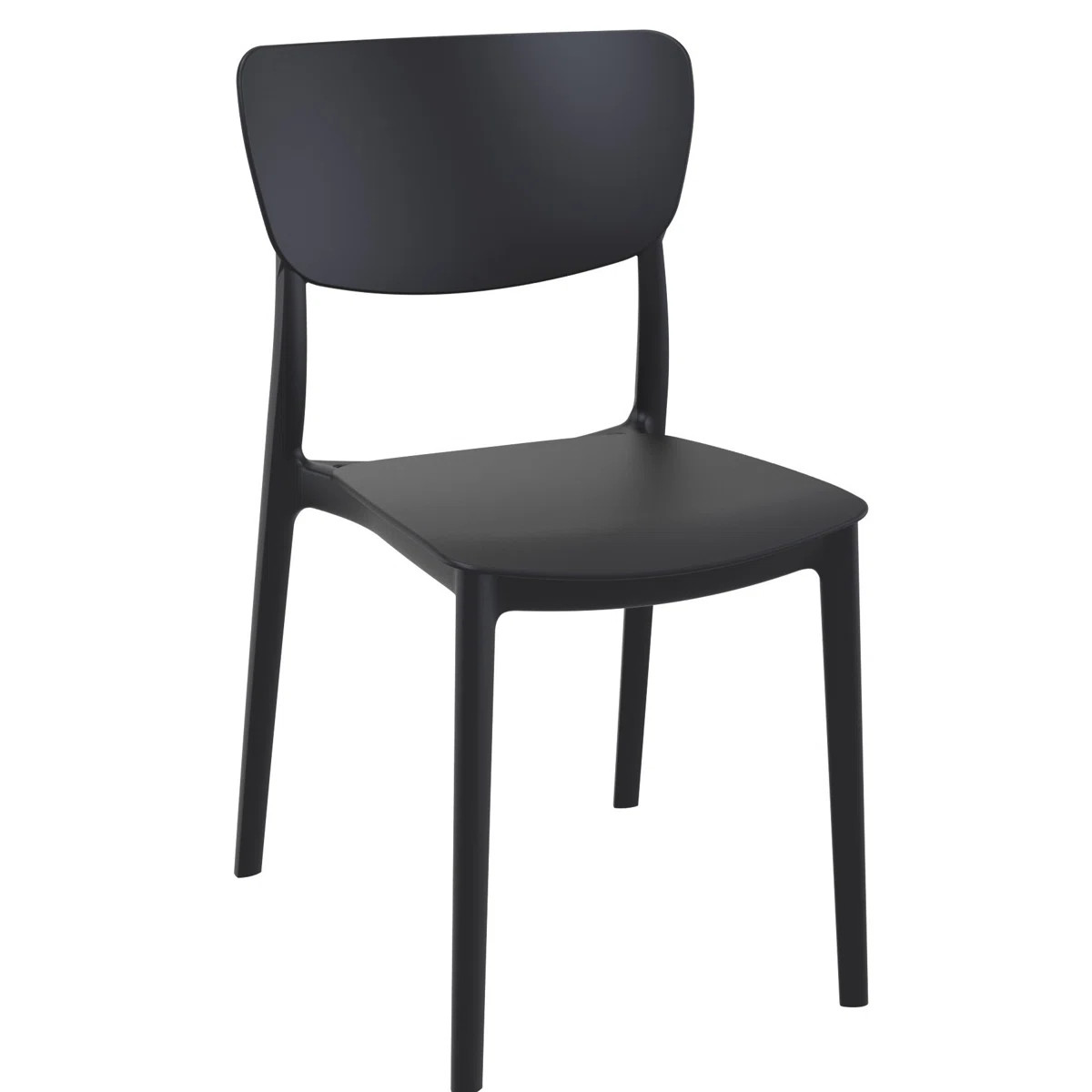 Farrah Outdoor Stacking Dining Side Chair (Set of 2) | Wayfair North America