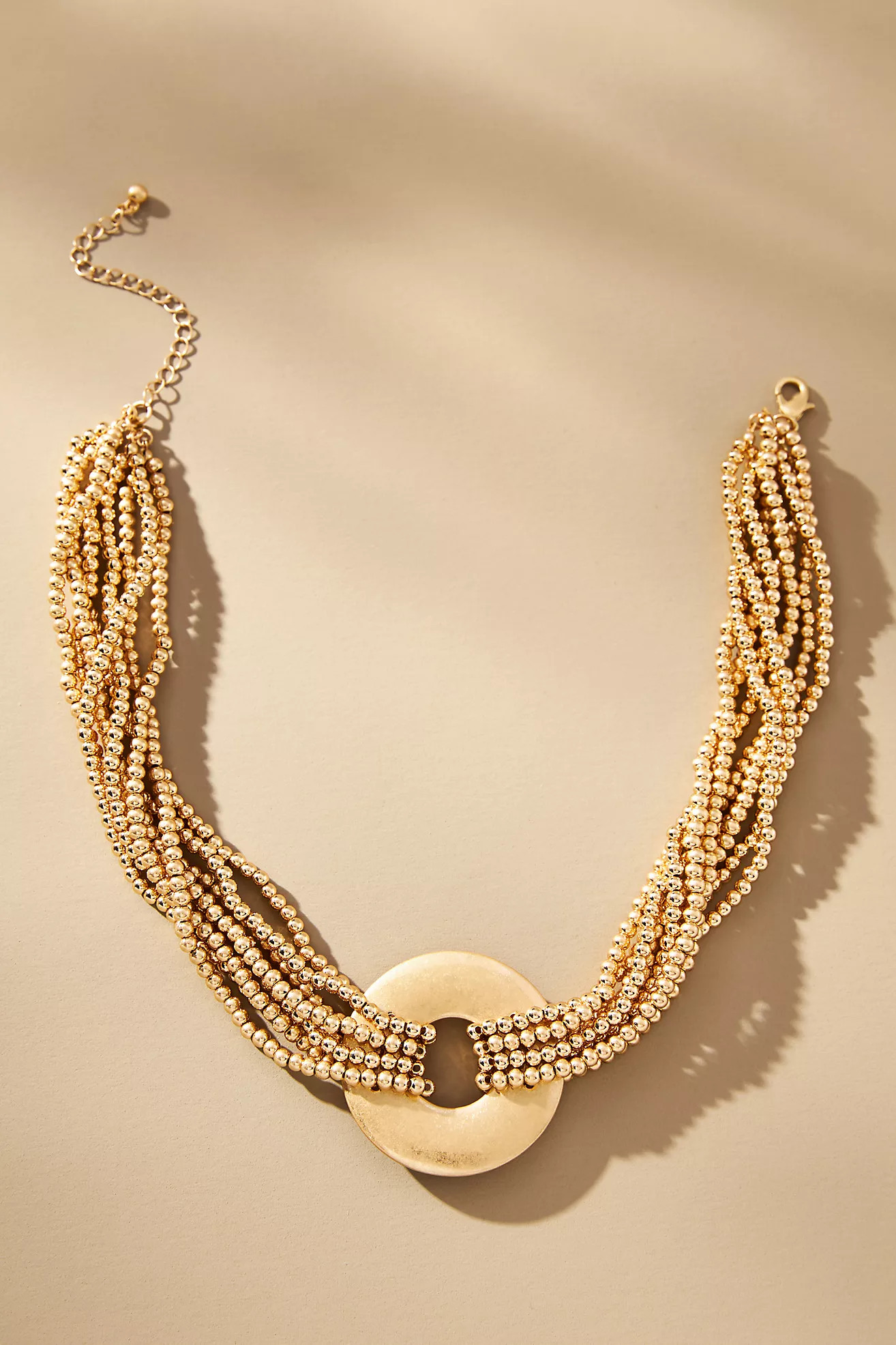 Layered Pearl Collar Necklace | Anthropologie (US)