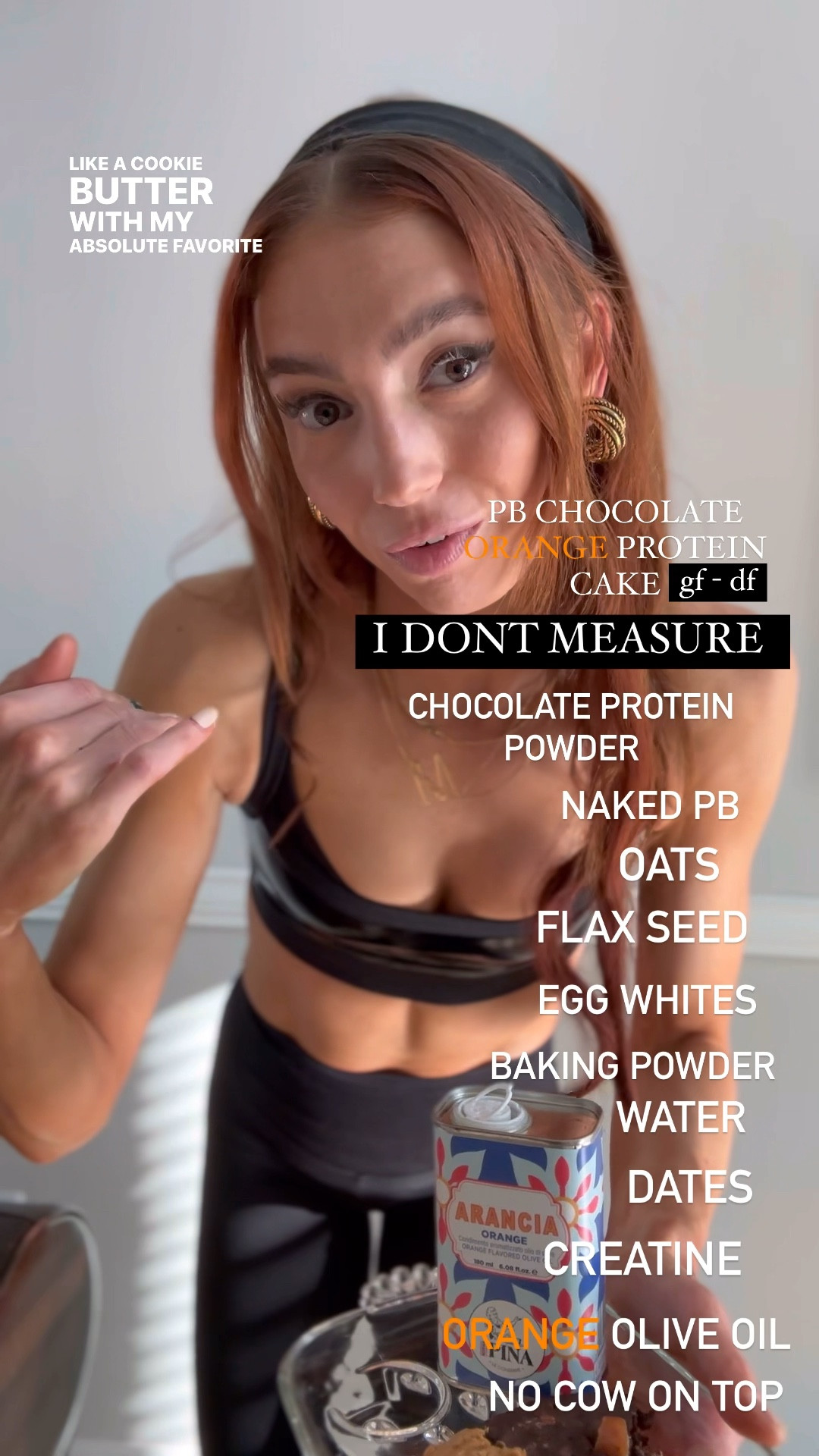 Gluten-free dairy free protein cake with a secret ingredient of a little bit of orange with orange olive oil

Tagged in olive oil infused gift set so you can try spicy and sweet 


#LTKActive #LTKFitness #LTKFindsUnder50