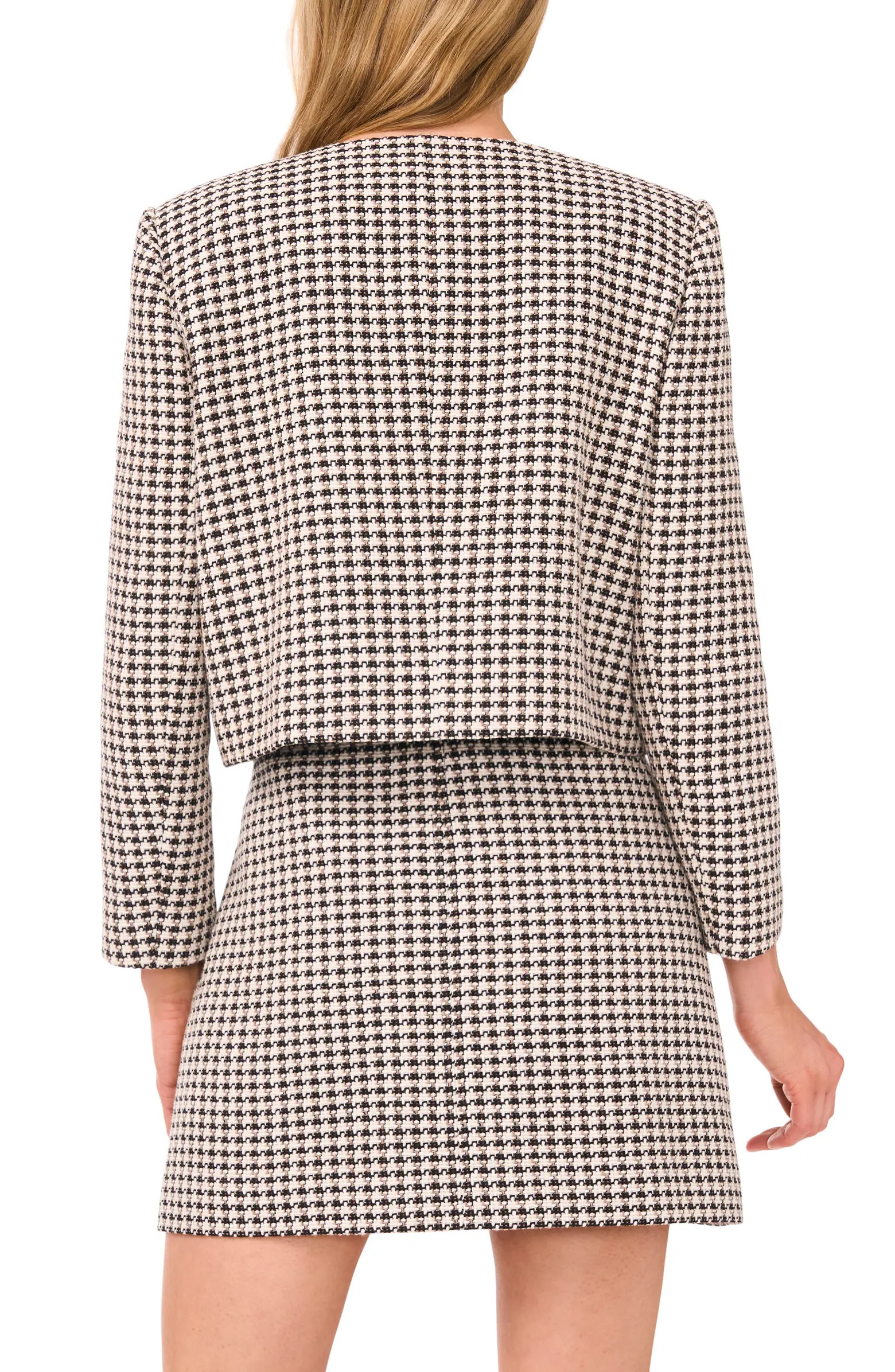 CeCe Princess Seam Tweed Jacket | Nordstrom | Nordstrom