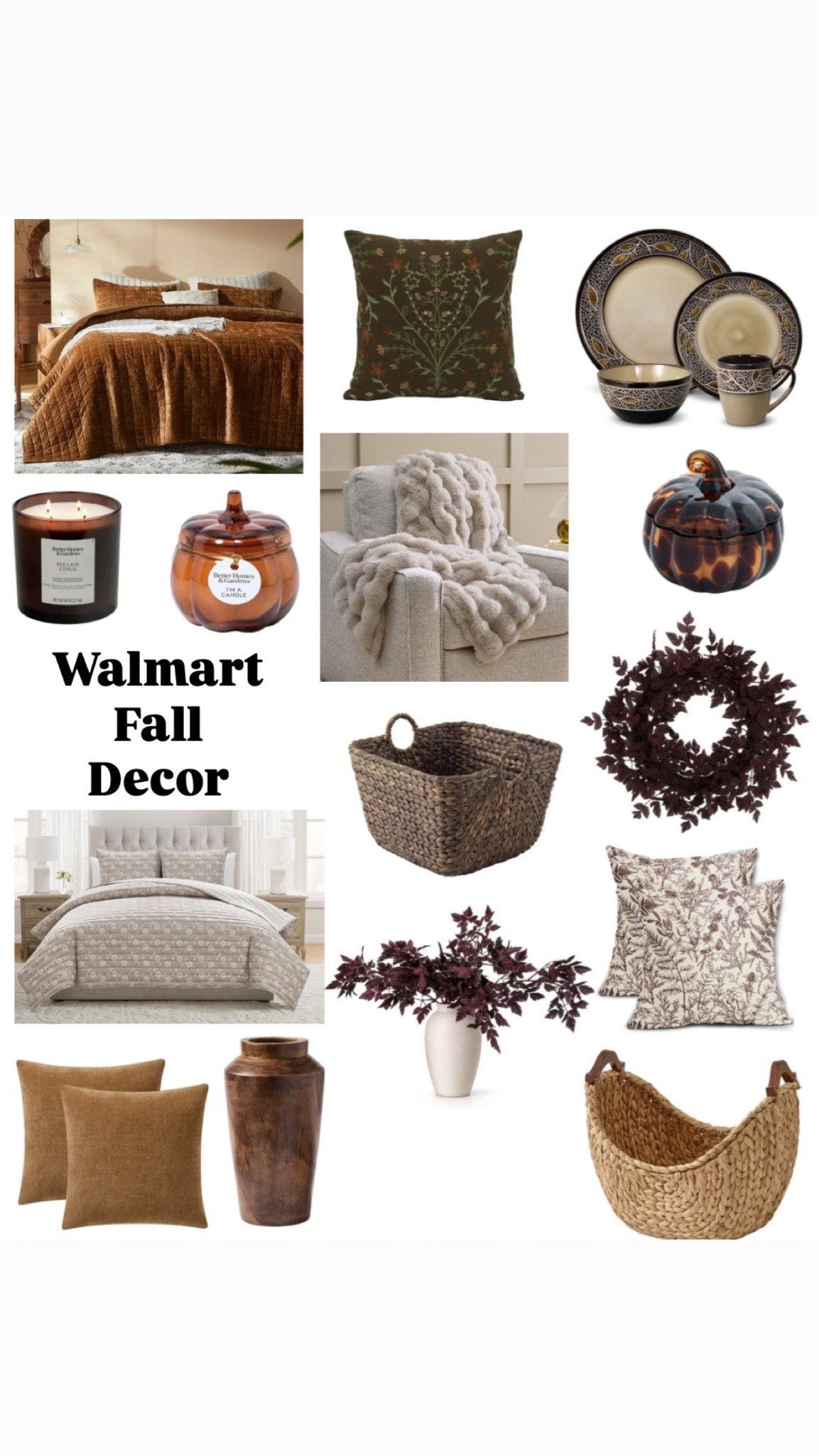 Budget friendly Fall decor from Walmart!

#LTKSeasonal #LTKHome #LTKSaleAlert