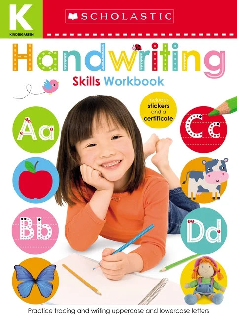 Kindergarten Skills Workbook: Handwriting (Scholastic Early Learners) - Walmart.com | Walmart (US)