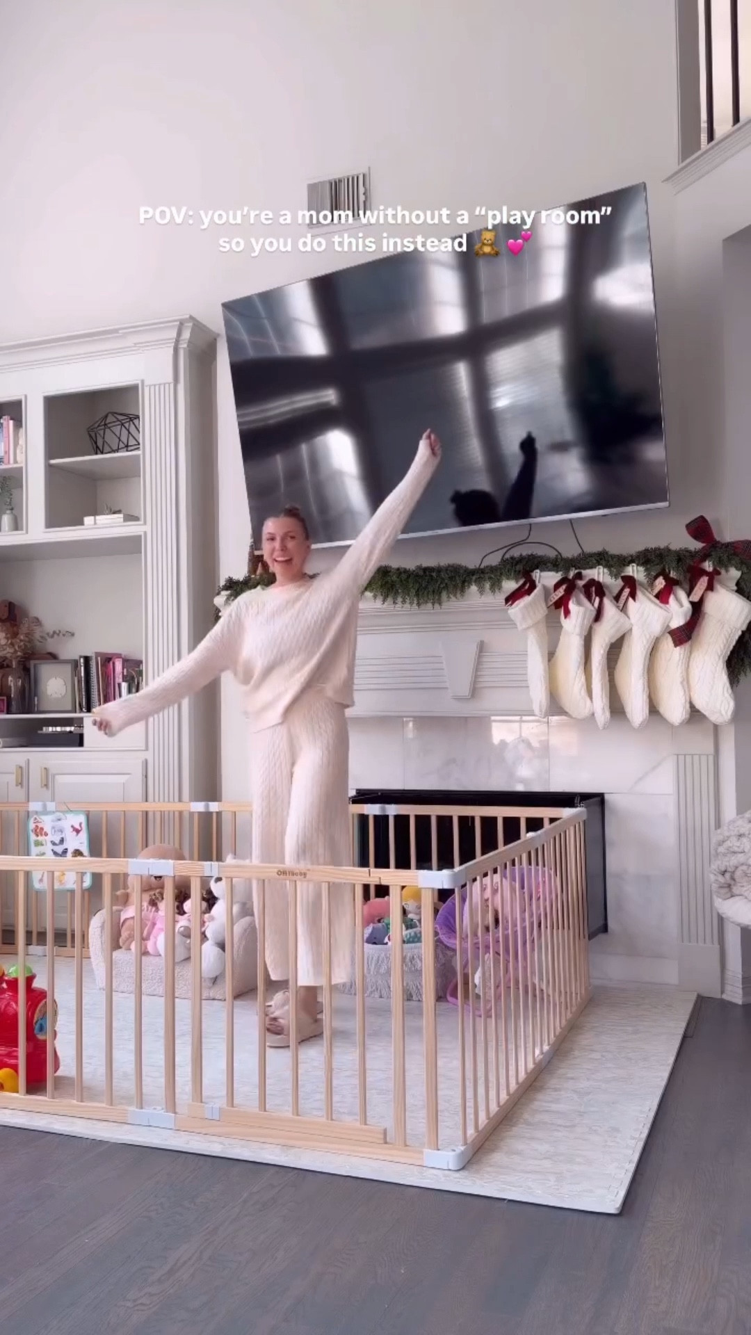 

Sizing info: We purchased (2) 8 panel playpens to achieve this size & we actually have 4 panels left over. Our mat is Emile in shade Laurel from @houseofnoa_. We ordered an 8x10 size but rearranged it to create a 6x12 space! Our toy organizer, storage bench, and toddler couch are @amazon!!

#LTKKids #LTKGiftGuide #LTKmomlife