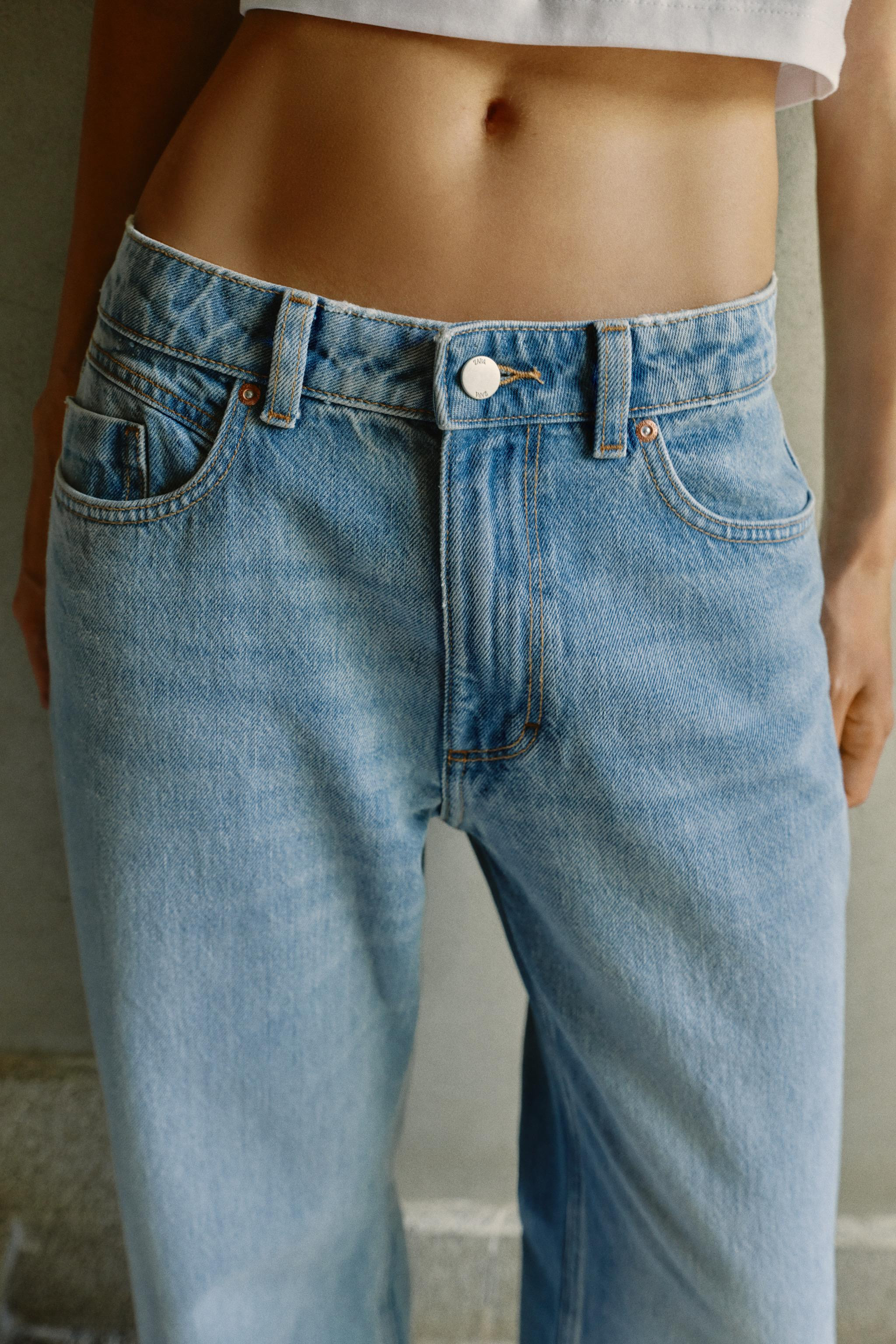Z1975 HIGH RISE REGULAR LONG LENGTH JEANS | Zara US
