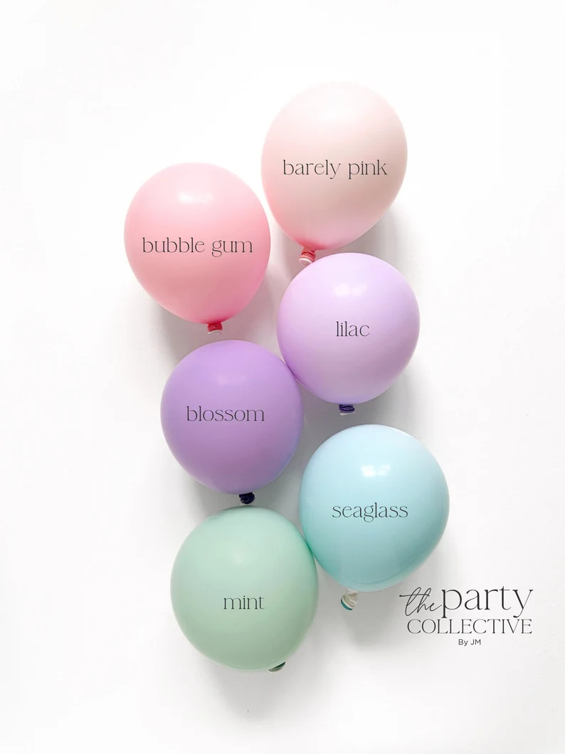 Mermaid Balloon Garland Unicorn Balloon Arch Purple Pink Balloon Party Decor DIY Birthday Decorat... | Etsy (US)