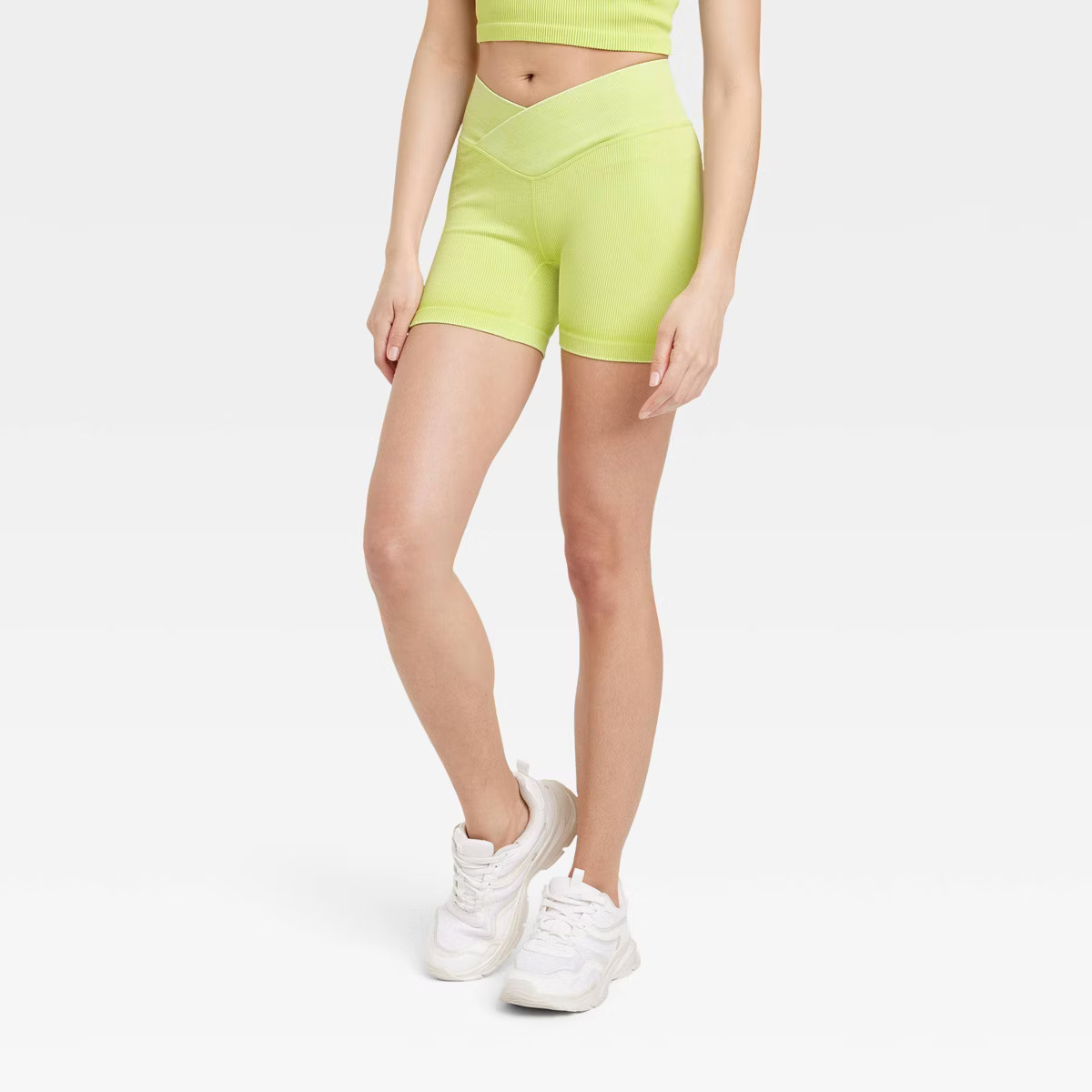 Women's Cross Waistband Bike Shorts 4" - JoyLab™ | Target