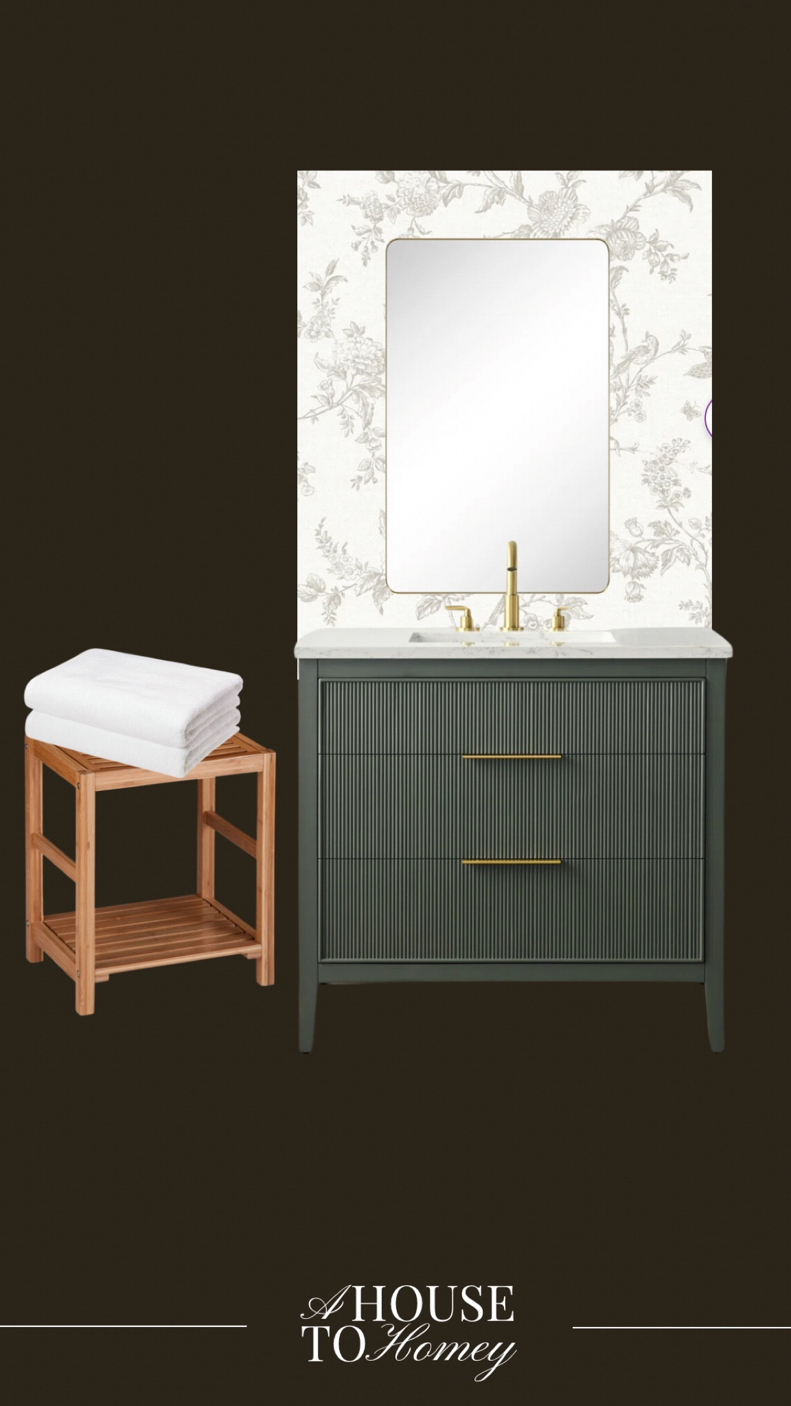 Bathroom inspo
Bathroom vanity
Bathroom vanity gold accents 
Shower stool
Bathroom towels
Bathroom wallpaper
Wallpaper
Gold mirror
Bathroom mirror
Vanity
Single vanityy

#LTKSaleAlert #LTKHome