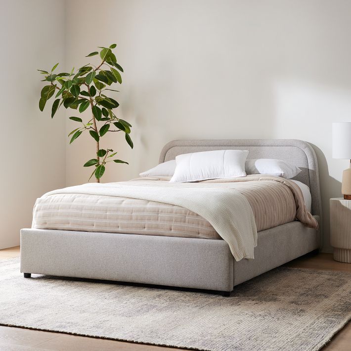 Camilla Low Profile Bed | West Elm (US)