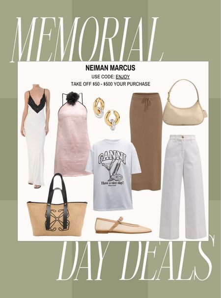 Memorial Day Deals | Neiman Marcus: use code ENJOY to take $ off your purchase 🤍

#memorialdaysale #memorialday #neimanmarcus 