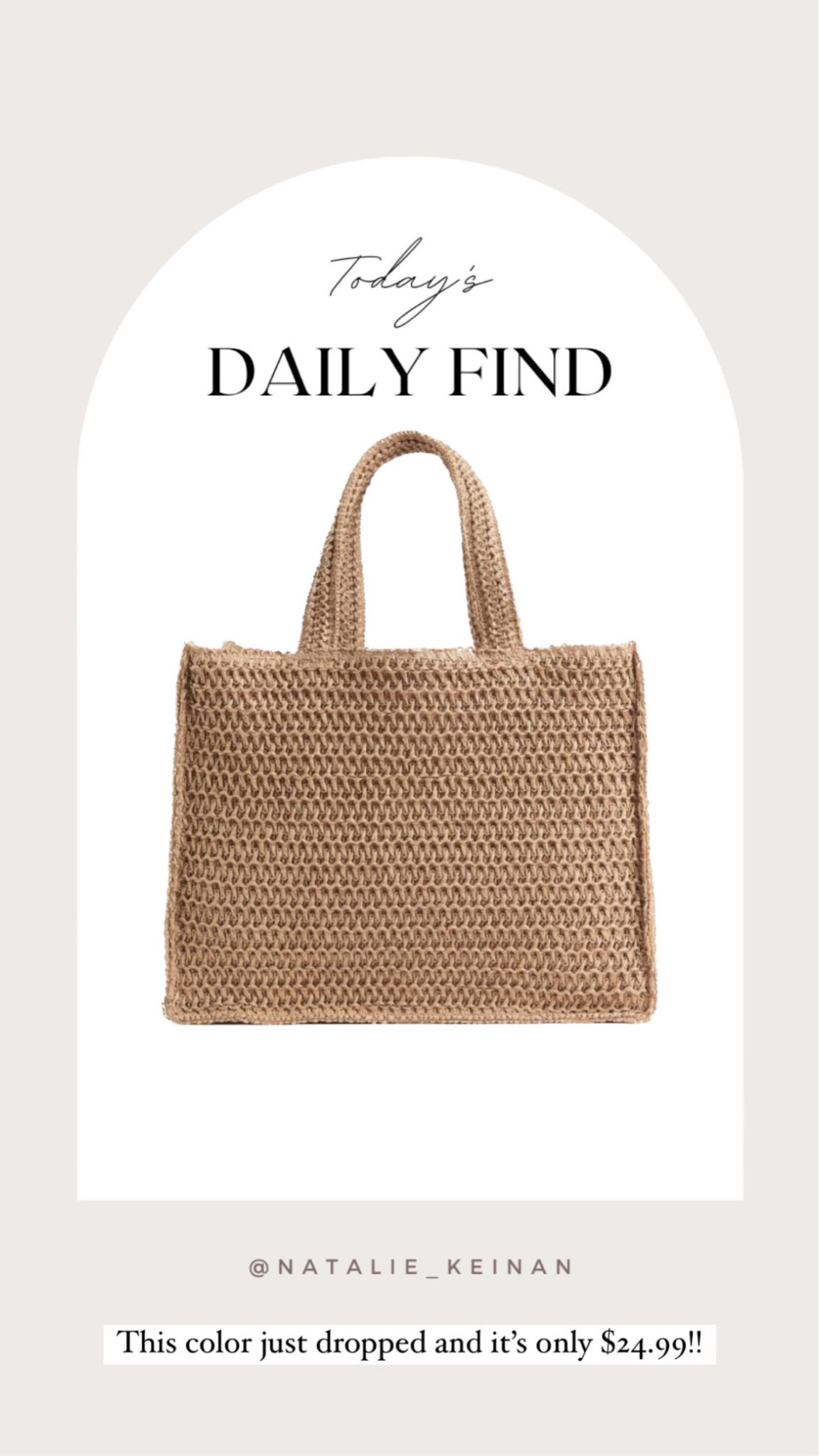 Such a great tote for summer!!! 

#LTKstyletip #LTKitbag #LTKFind