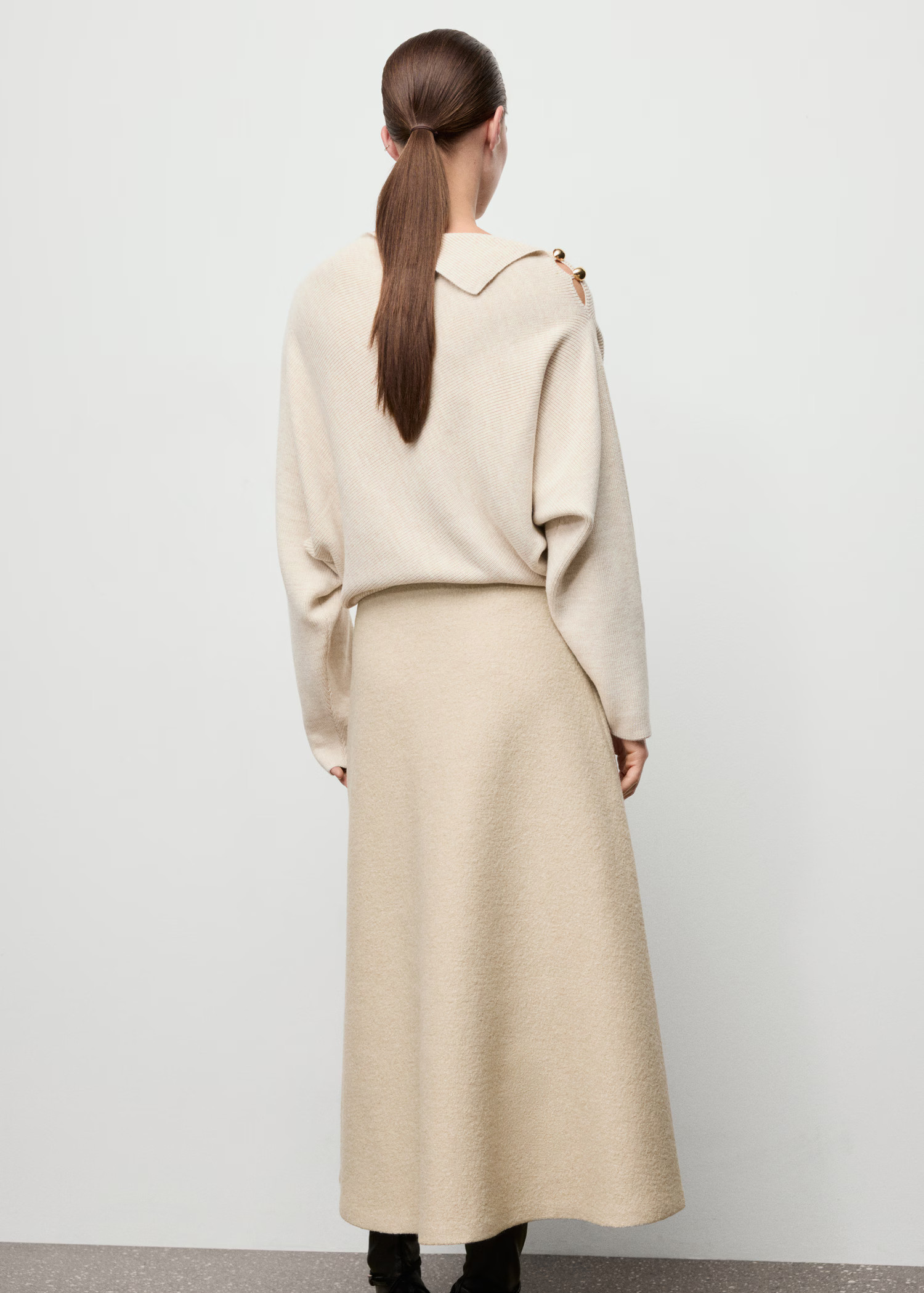 A-Linien-Rock aus Wolle - Damen | MANGO Deutschland | Mango EU