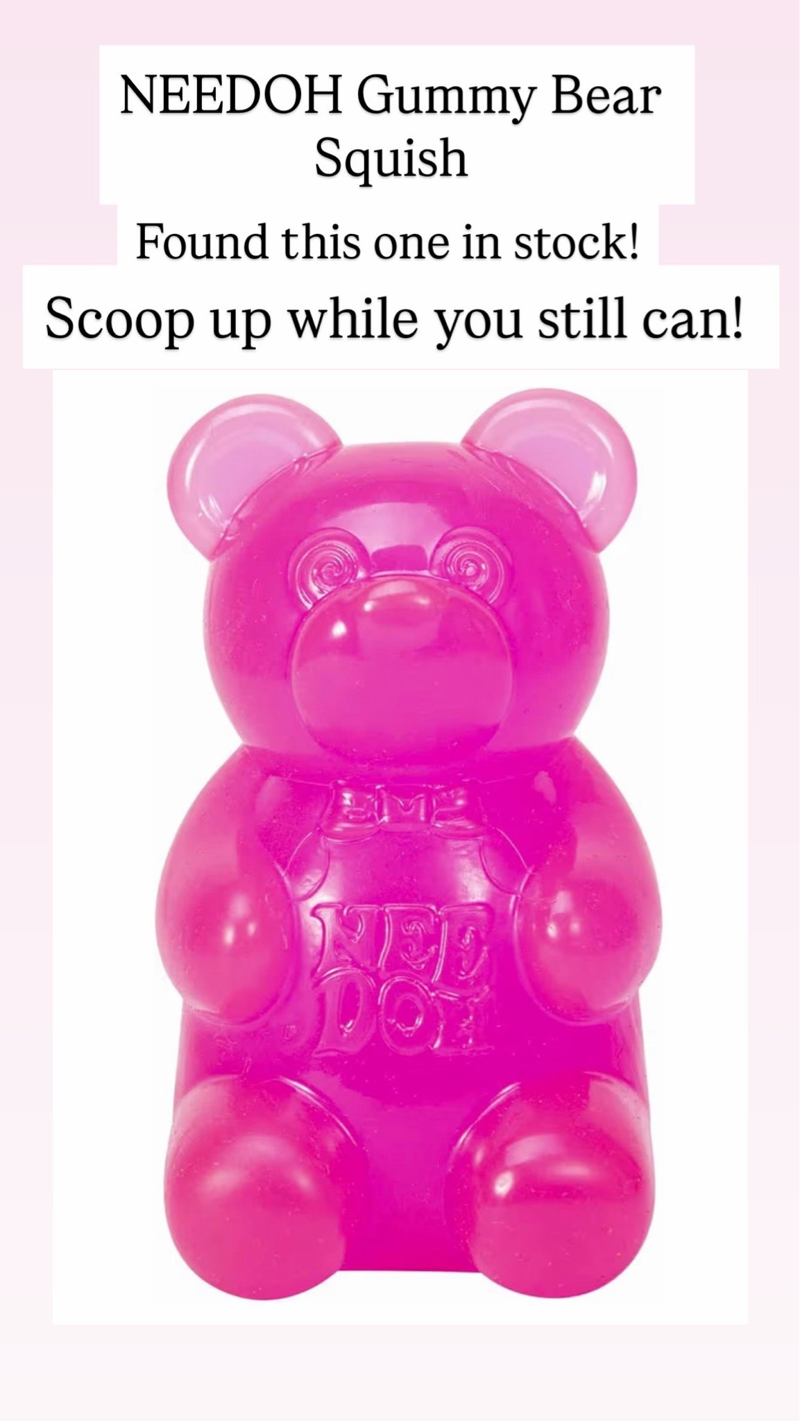 NEEDOH gummy bear

#LTKKids