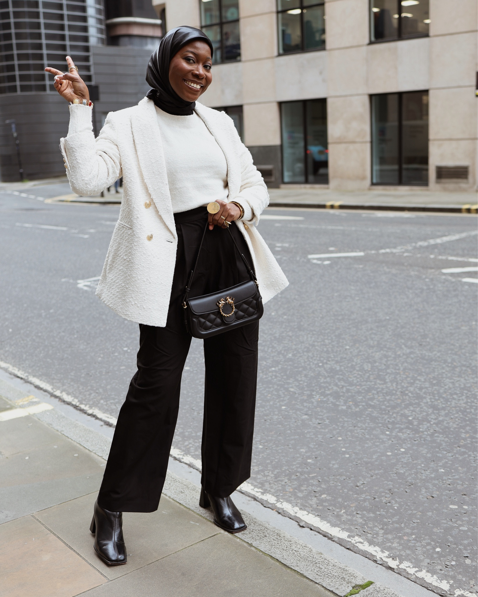 Cream jumper, corporatecasual, black trousers, cream blazer, fall fashion, Autumn fashion

#LTKstyletip #LTKautumn #LTKuk