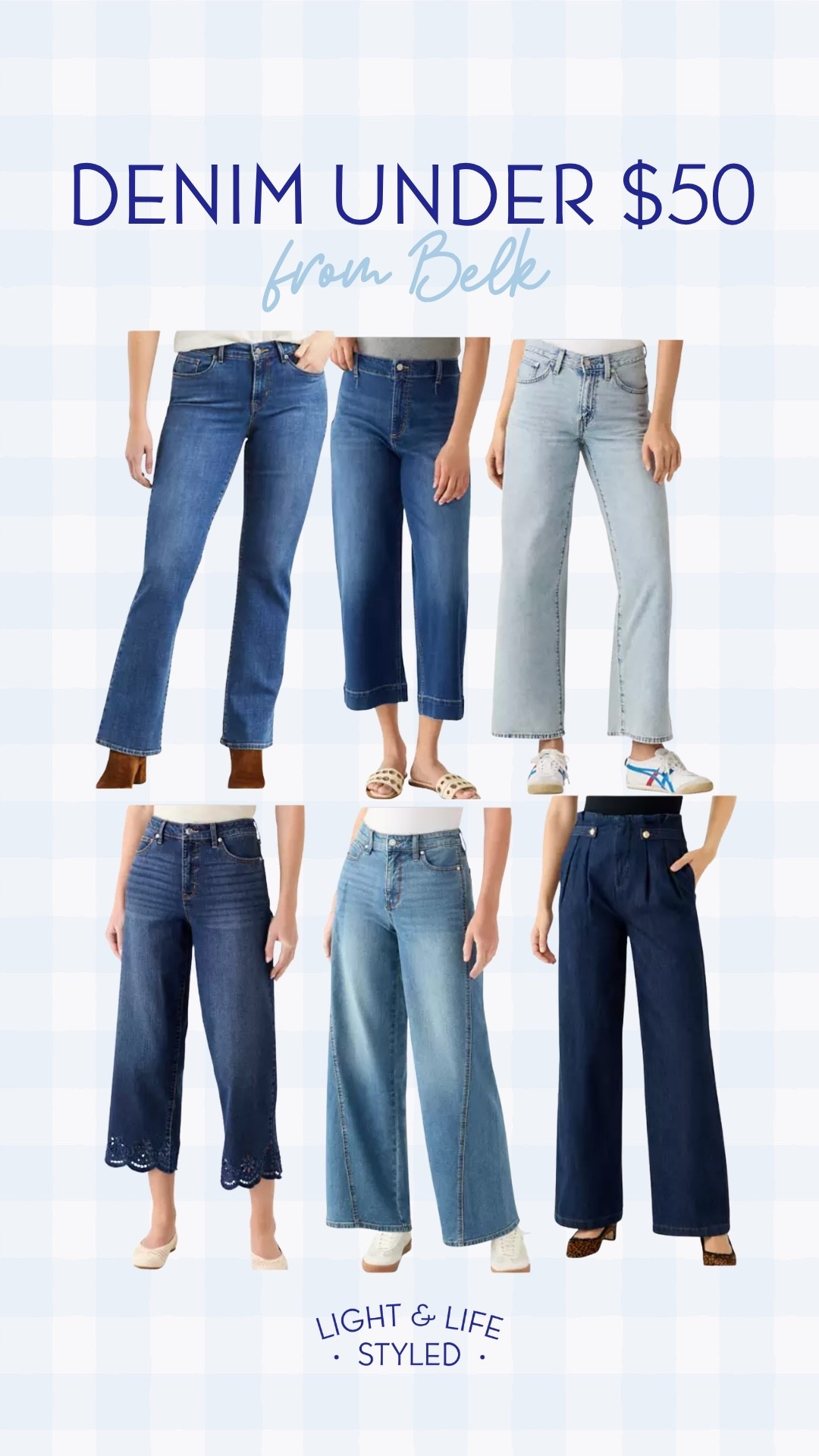 Denim under $50 from Belk 👖✨

Denim outfit, fall denim, summer denim, casual outfit, teacher outfits

#LTKootd #LTKgrwm #LTKSaleAlert