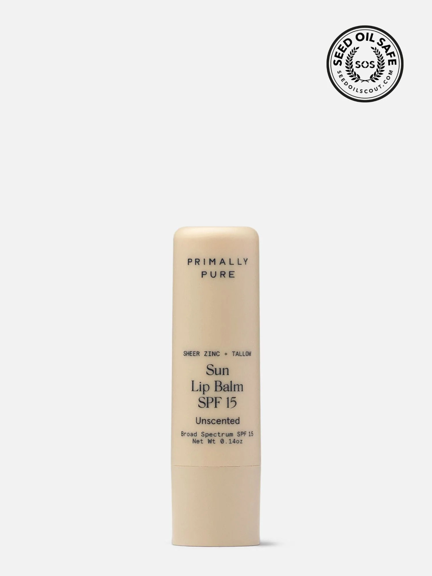 Sun Lip Balm SPF 15 | Primally Pure Skincare | Mineral SPF Lip Balm | Primally Pure