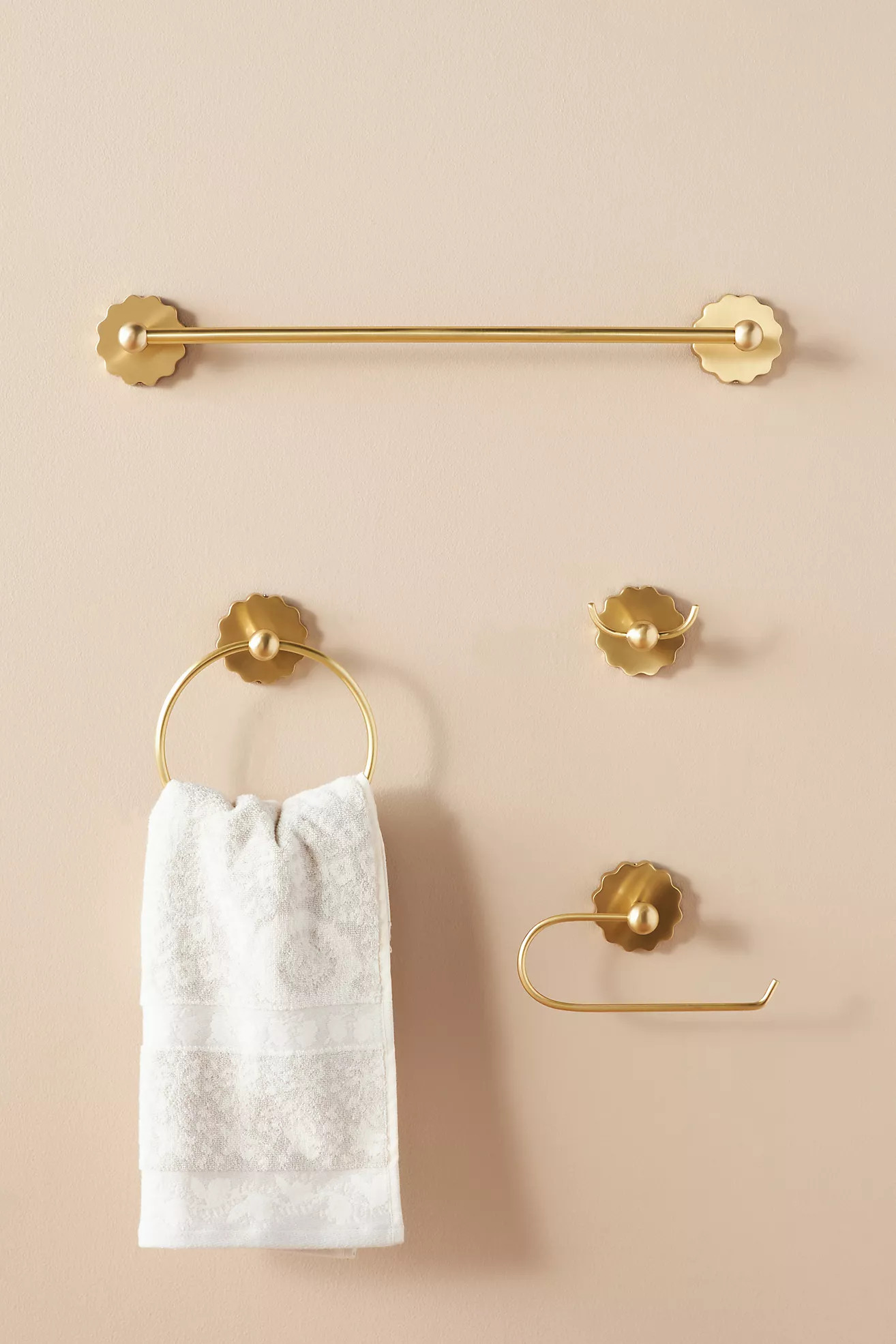 Wiggle Towel Bar | Anthropologie (US)