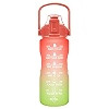 PASER 32oz/64oz/128oz Motivational Water Bottle with Time Marker & Handle, Leakproof Tritan BPA F... | Amazon (US)