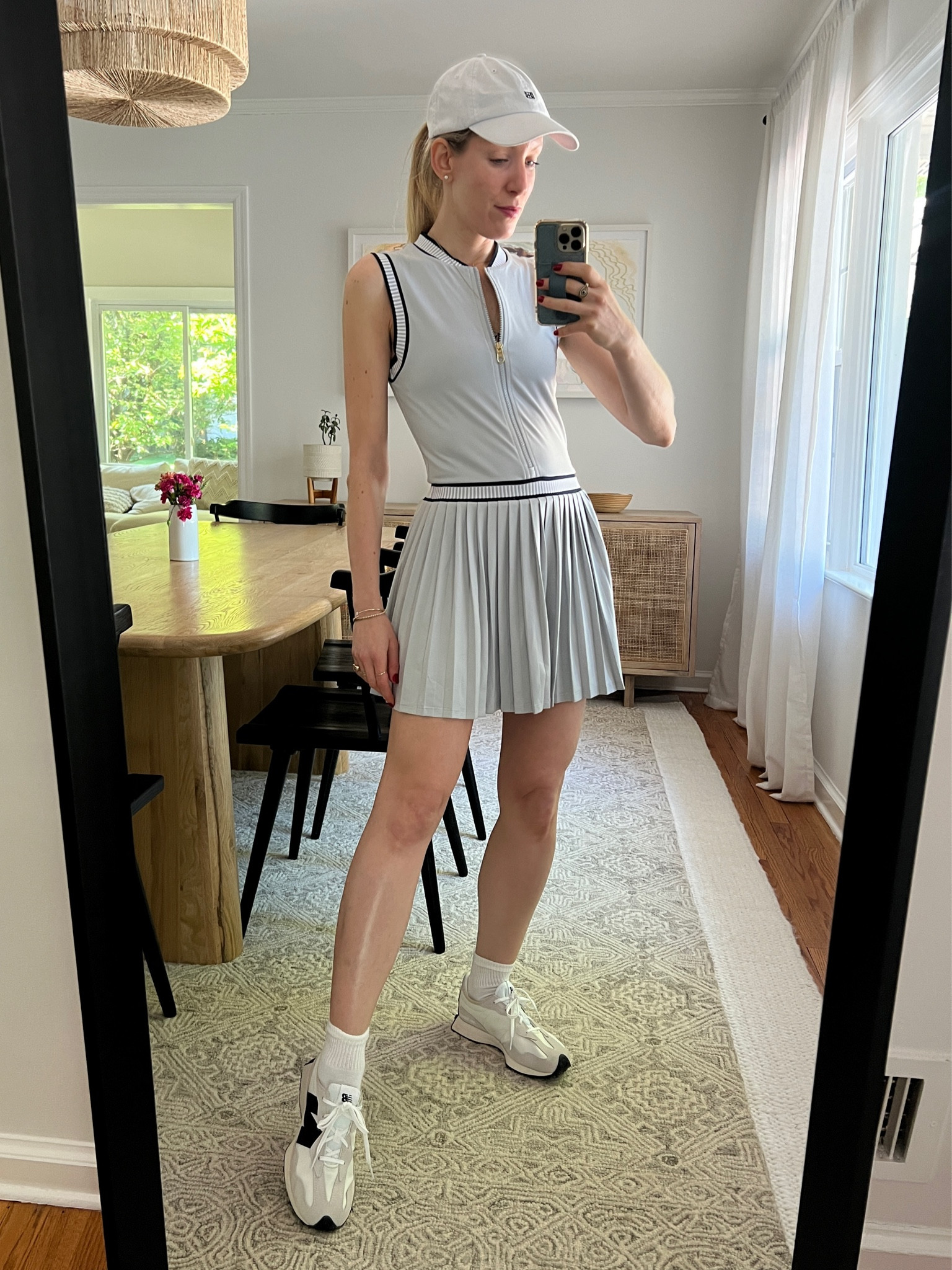 At least I look the part… 🎾 

Dress: Varley

Socks: Hanes

#LTKOver40 #LTKFitness #LTKActive