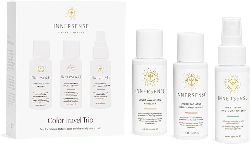Innersense Organic Beauty - Natural Color Travel Hair Trio | Non-Toxic, Cruelty-Free, Clean Hairc... | Amazon (US)