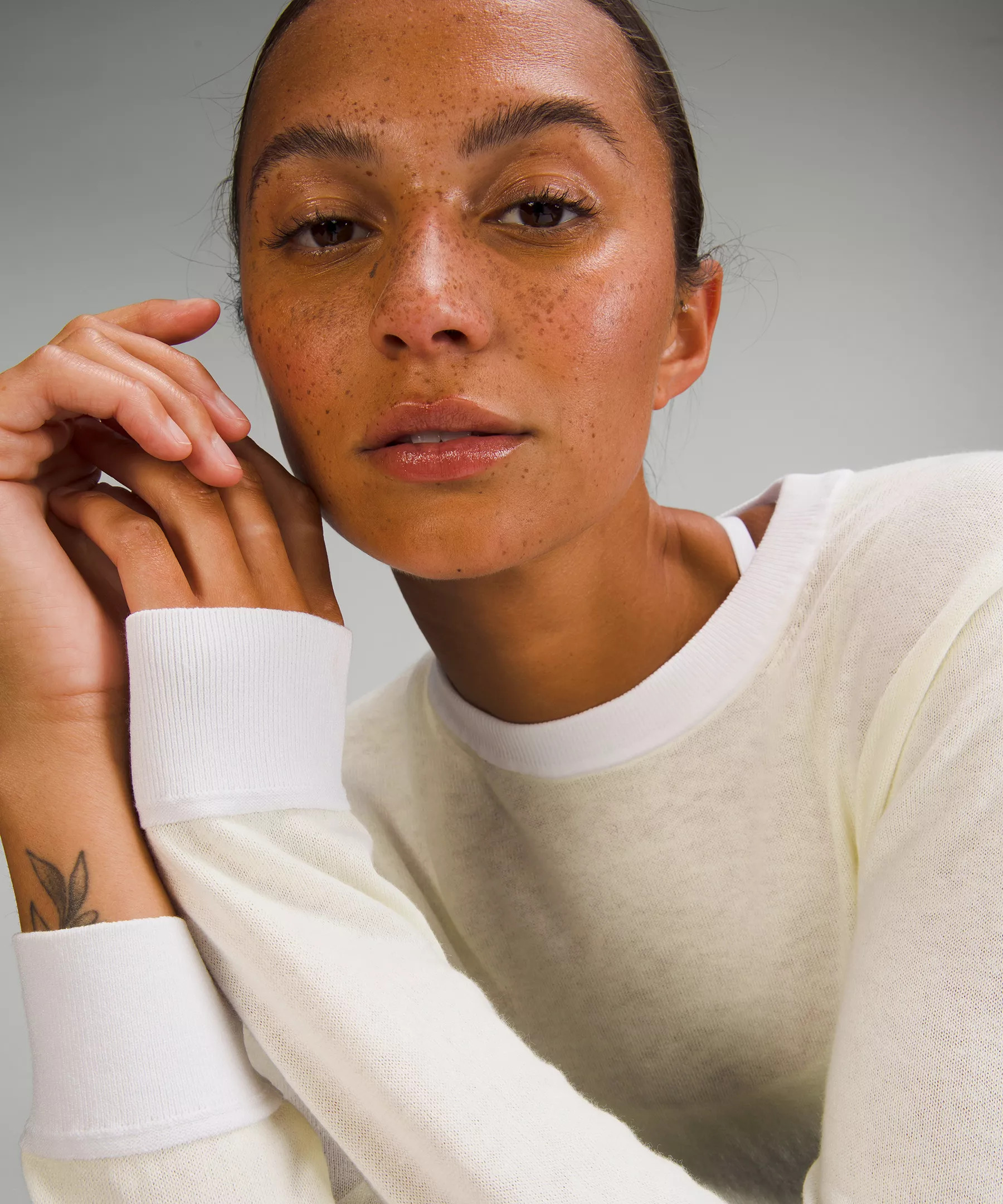 Silk-Blend Crewneck Sweater | Women's Hoodies & Sweatshirts | lululemon | Lululemon (US)