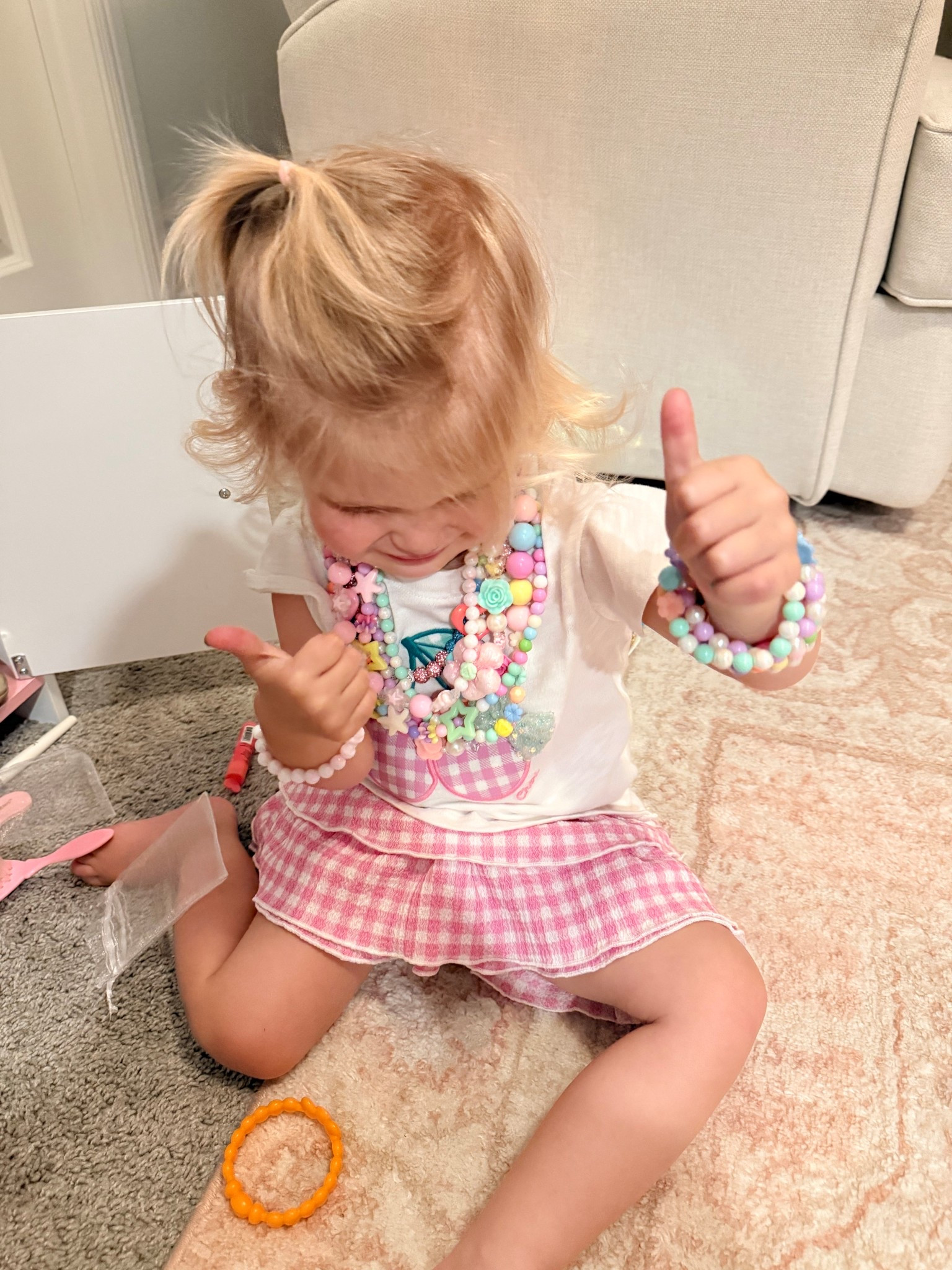 A girl can never have too many accessories!

Toddler girl outfit, toddler girl jewelry 

#LTKKids #LTKmomlife #LTKootd