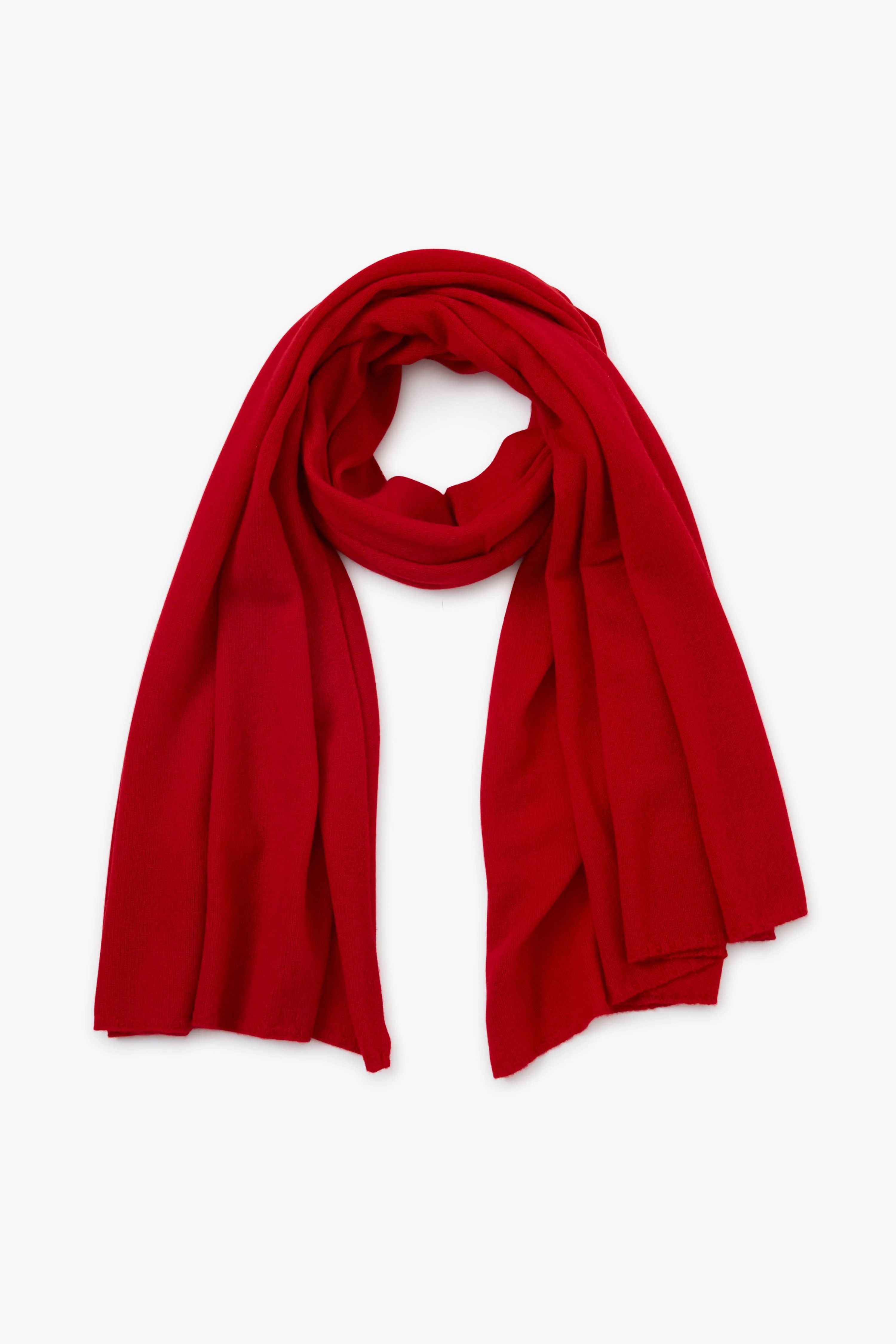 Exclusive Red Cashmere Travel Wrap | Tuckernuck (US)